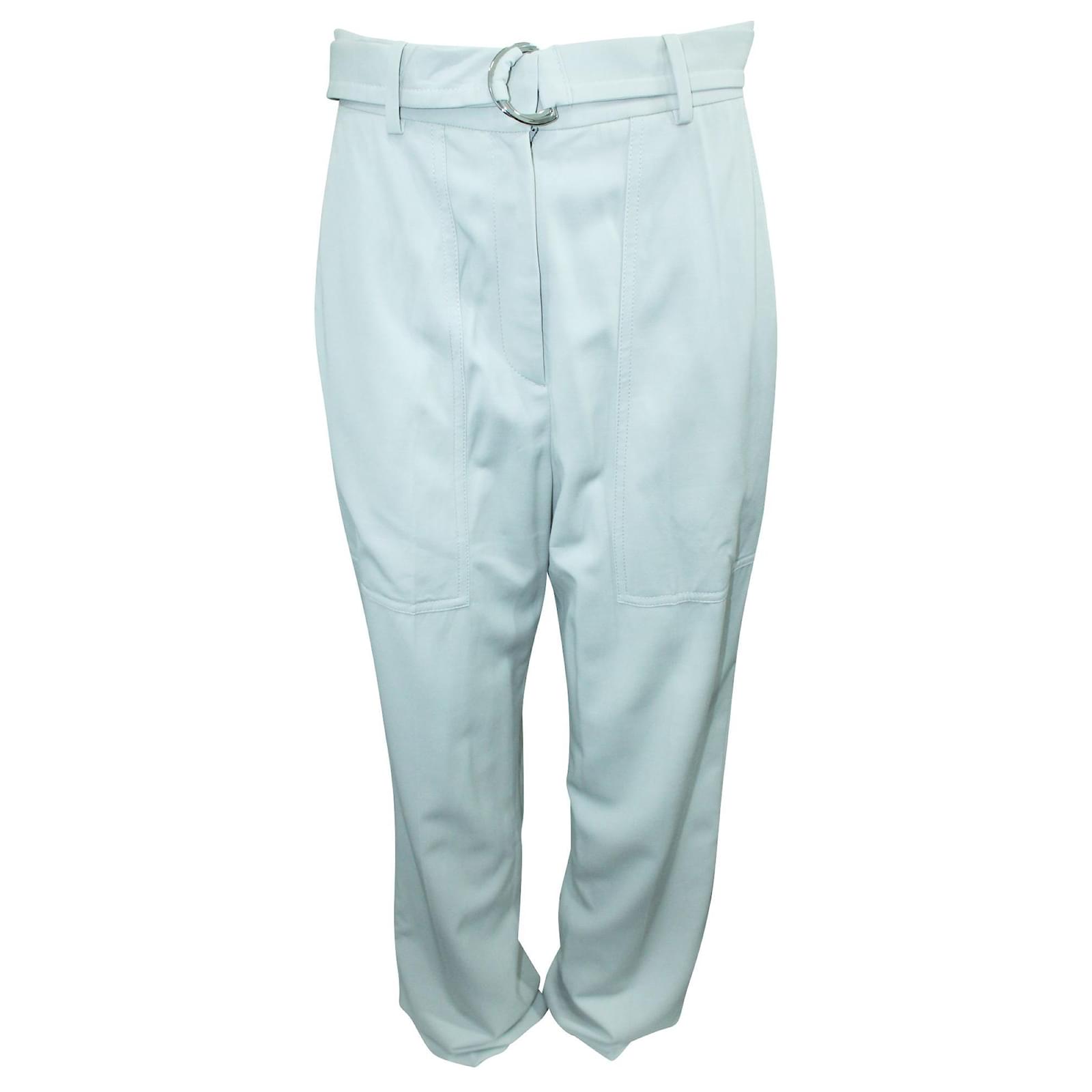 Joseph Light Grey Pants Rayon ref 