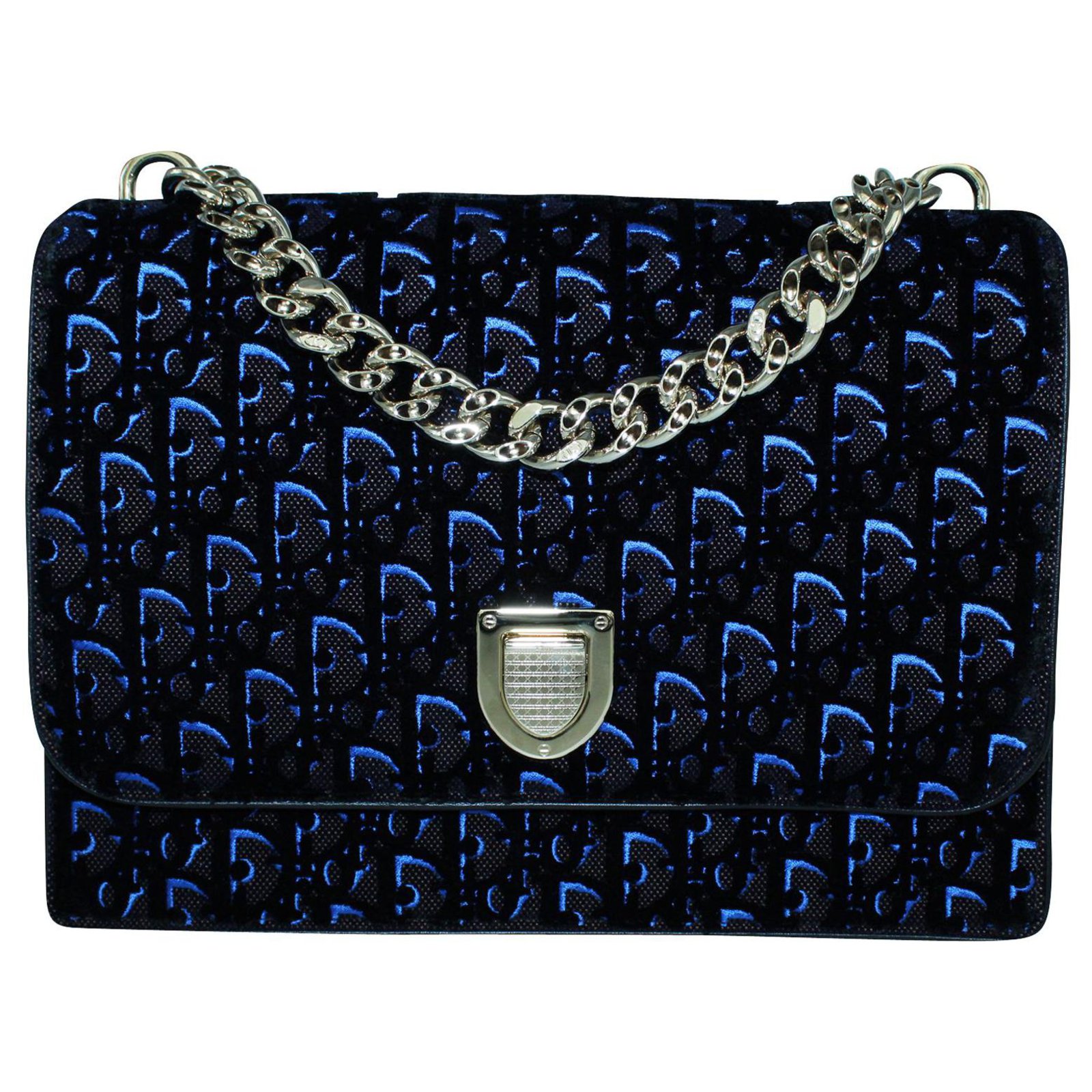 blue velvet bolsa