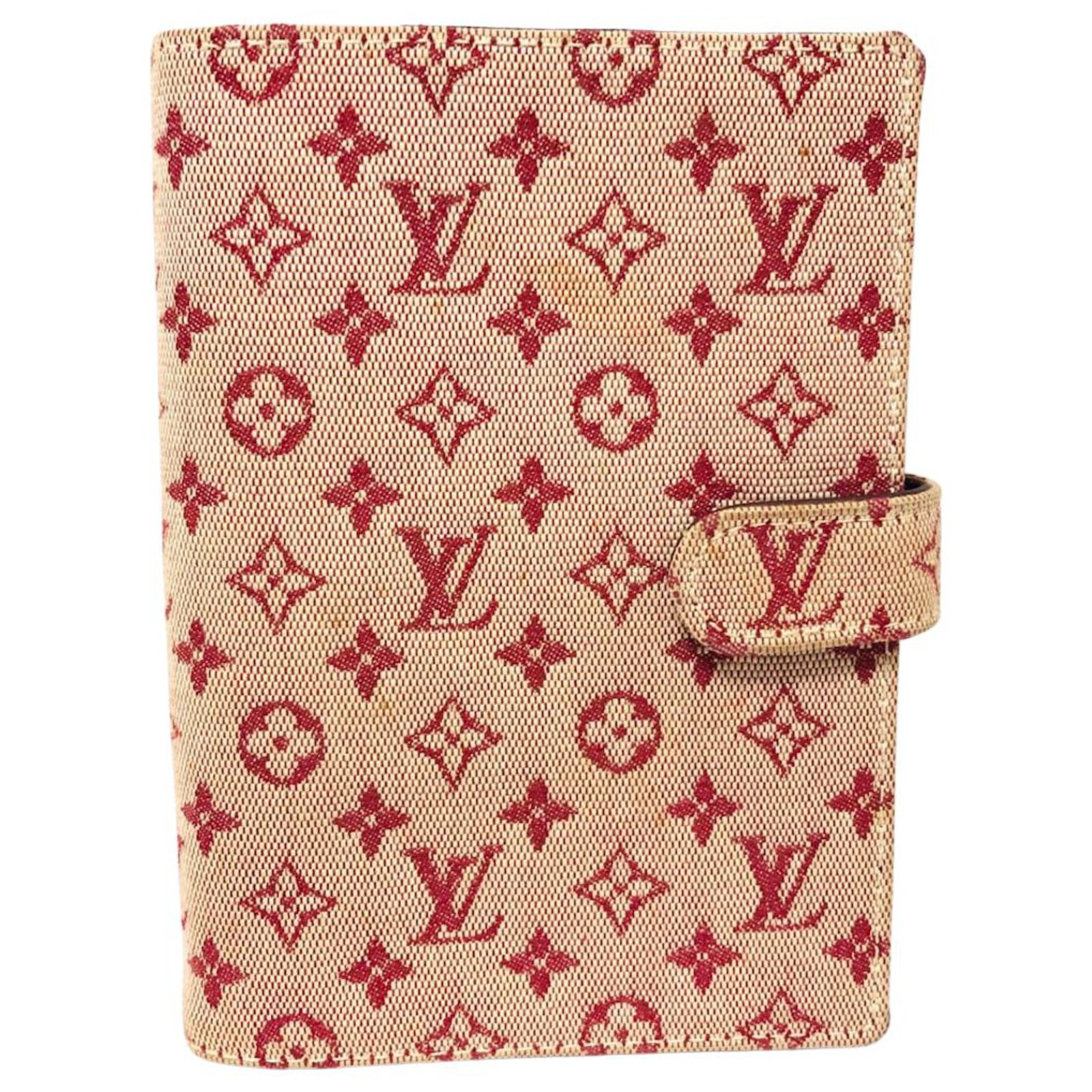 Louis Vuitton Agenda PM Pink Cloth ref.301835 - Joli Closet