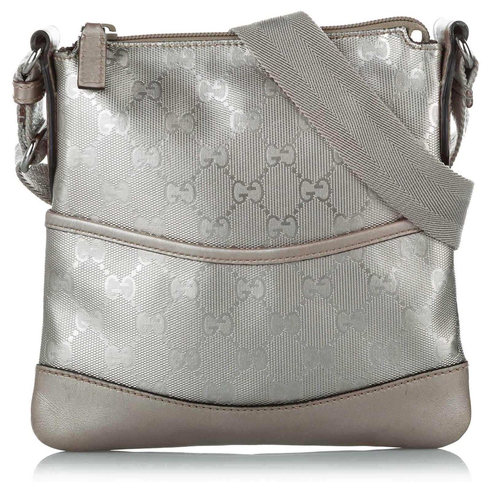 gucci silver crossbody bag