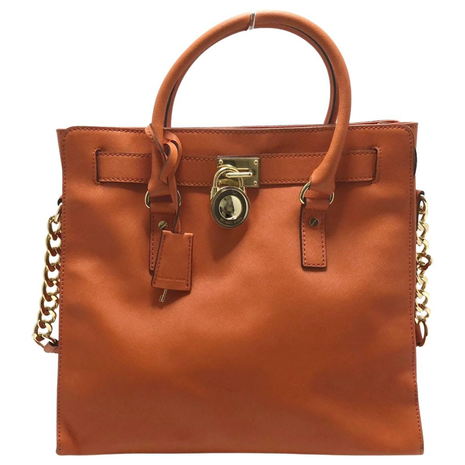 Michael Kors Orange Shoulder Bags