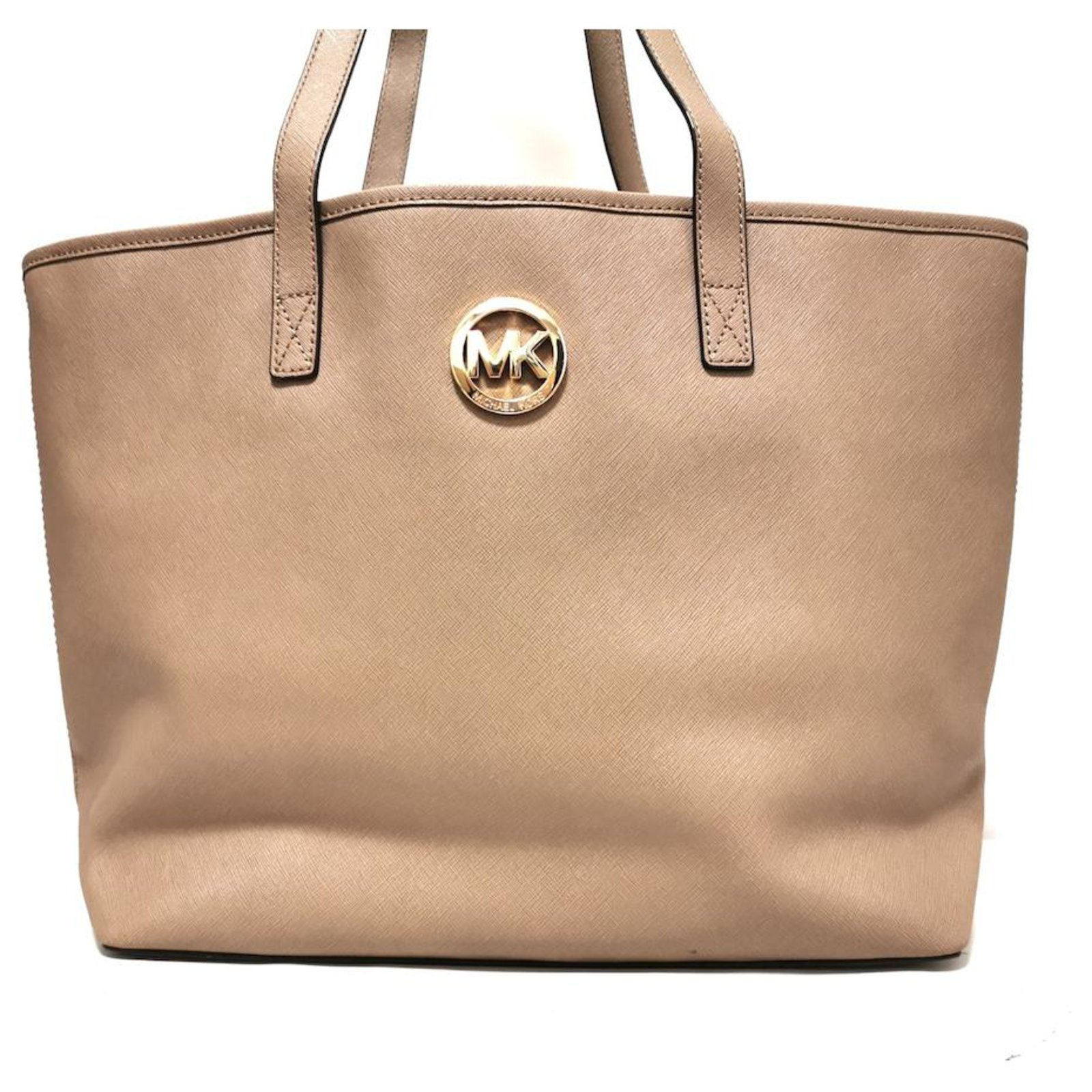 Michael Kors tote bag Beige Leather ref.303182 Joli Closet