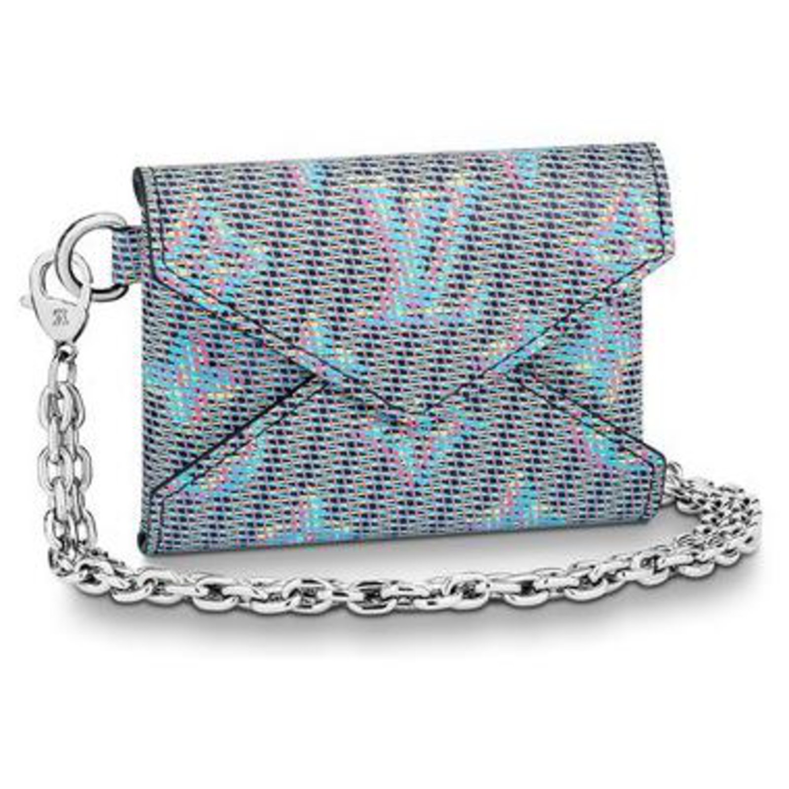 Louis Vuitton Monogram Colors Chain Necklace w/ Tags