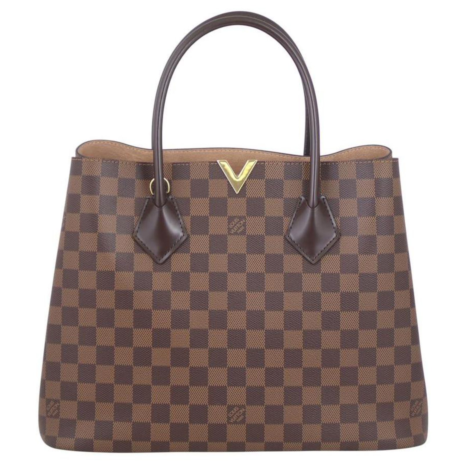 Louis Vuitton Kensington Damier Ebene Tote Bag