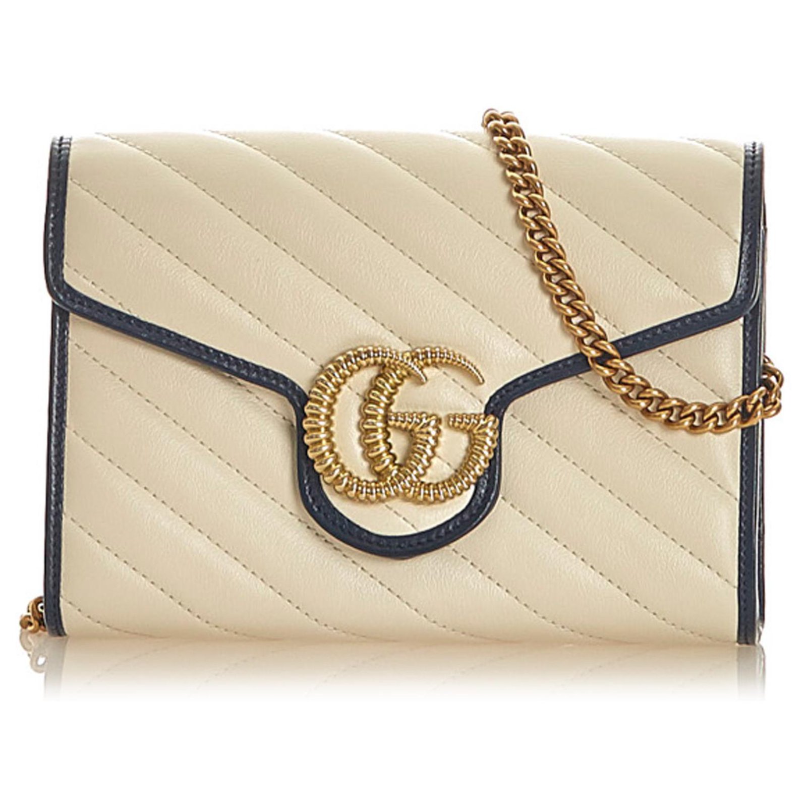 Gucci Marmont Wallet on Chain - Bijoux Bag Spa & Consignment