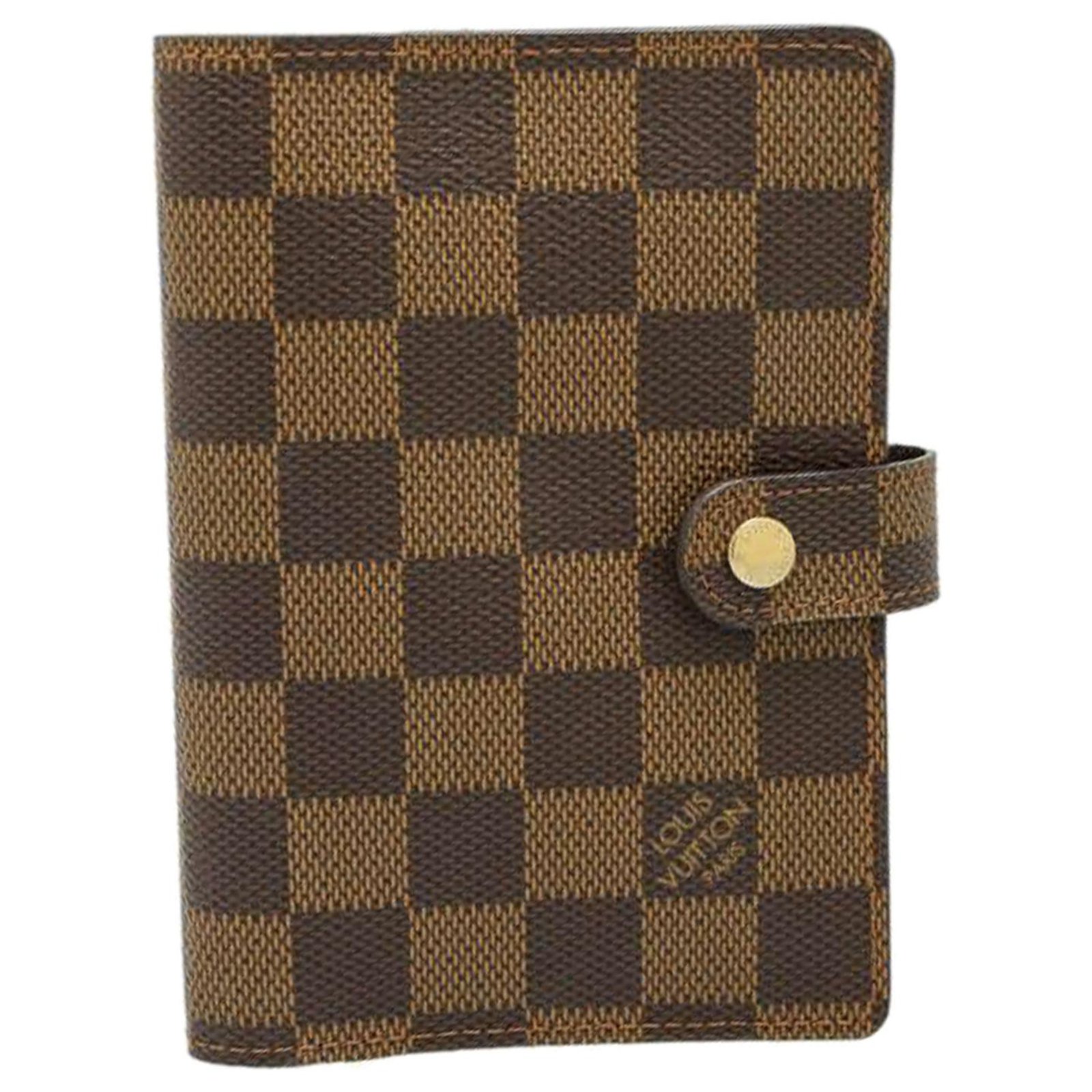 LOUIS VUITTON Damier Ebene PM Agenda Wallet