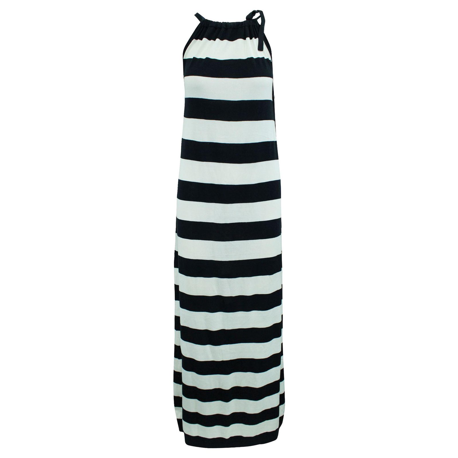 michael kors black and white striped dress