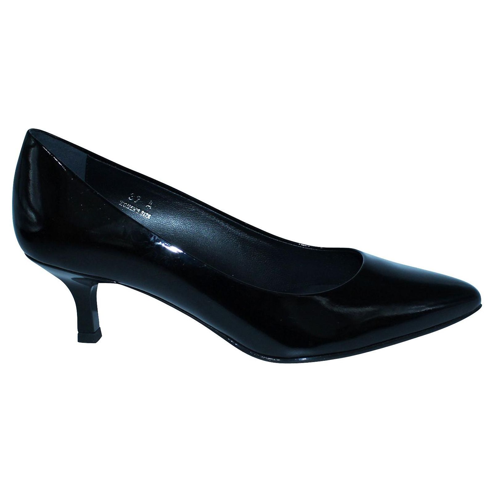 Tod's Tacones Gatito Charol Negro Cuero ref.304208 - Joli Closet
