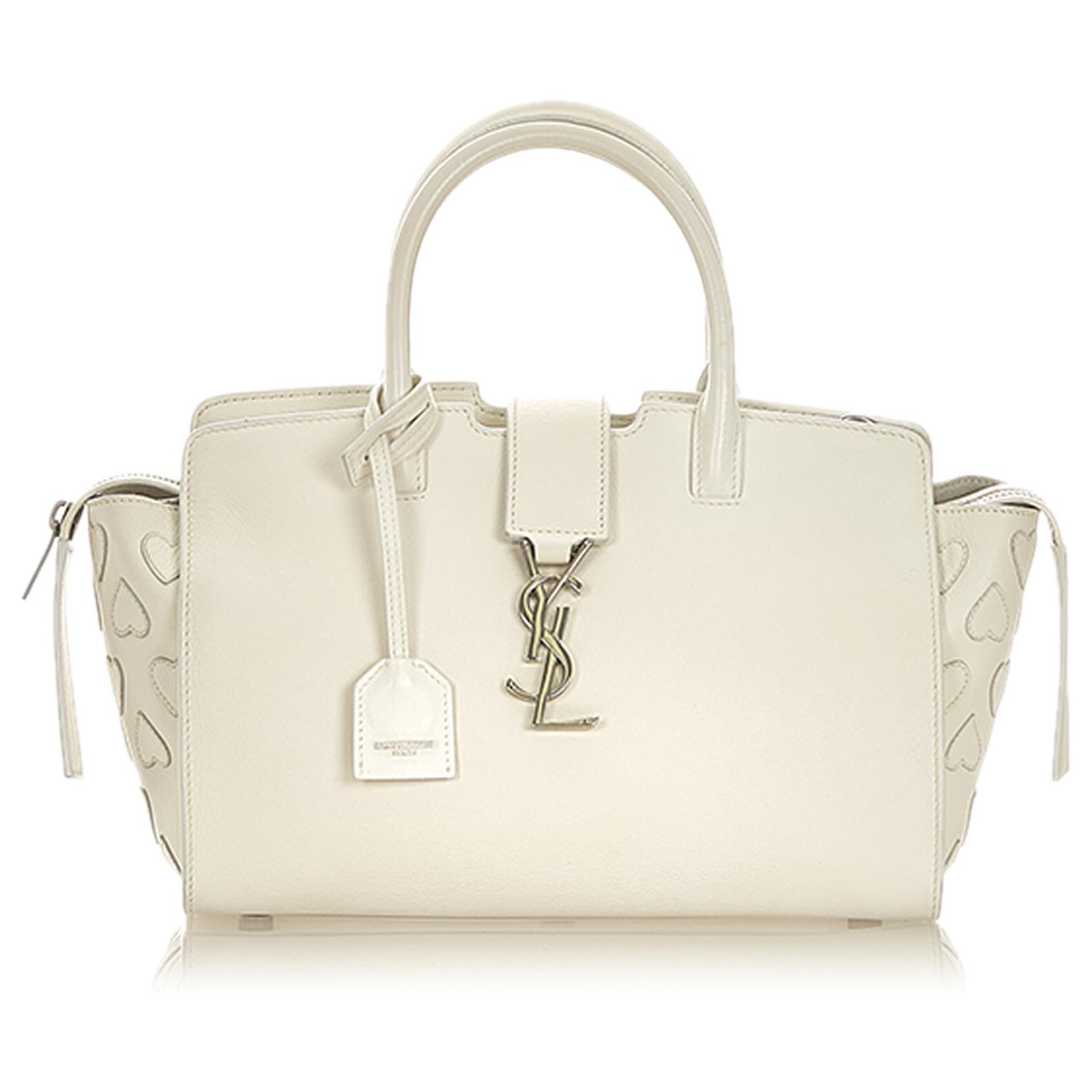 ysl bolsa white