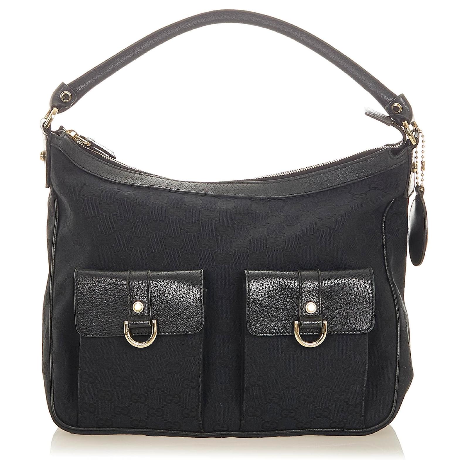 gucci black cross over bag