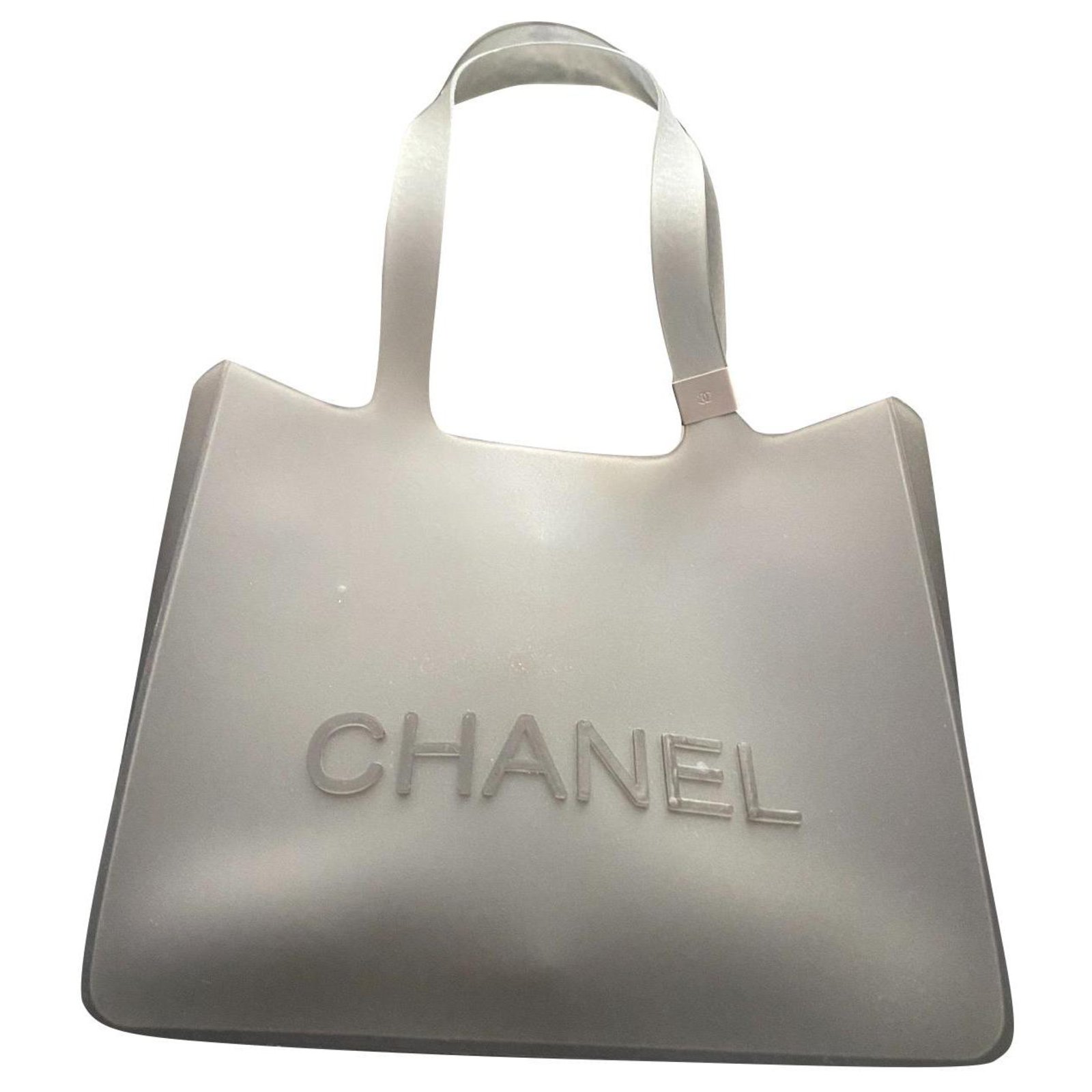 Chanel Hand bags Dark grey Rubber ref.304708 - Joli Closet