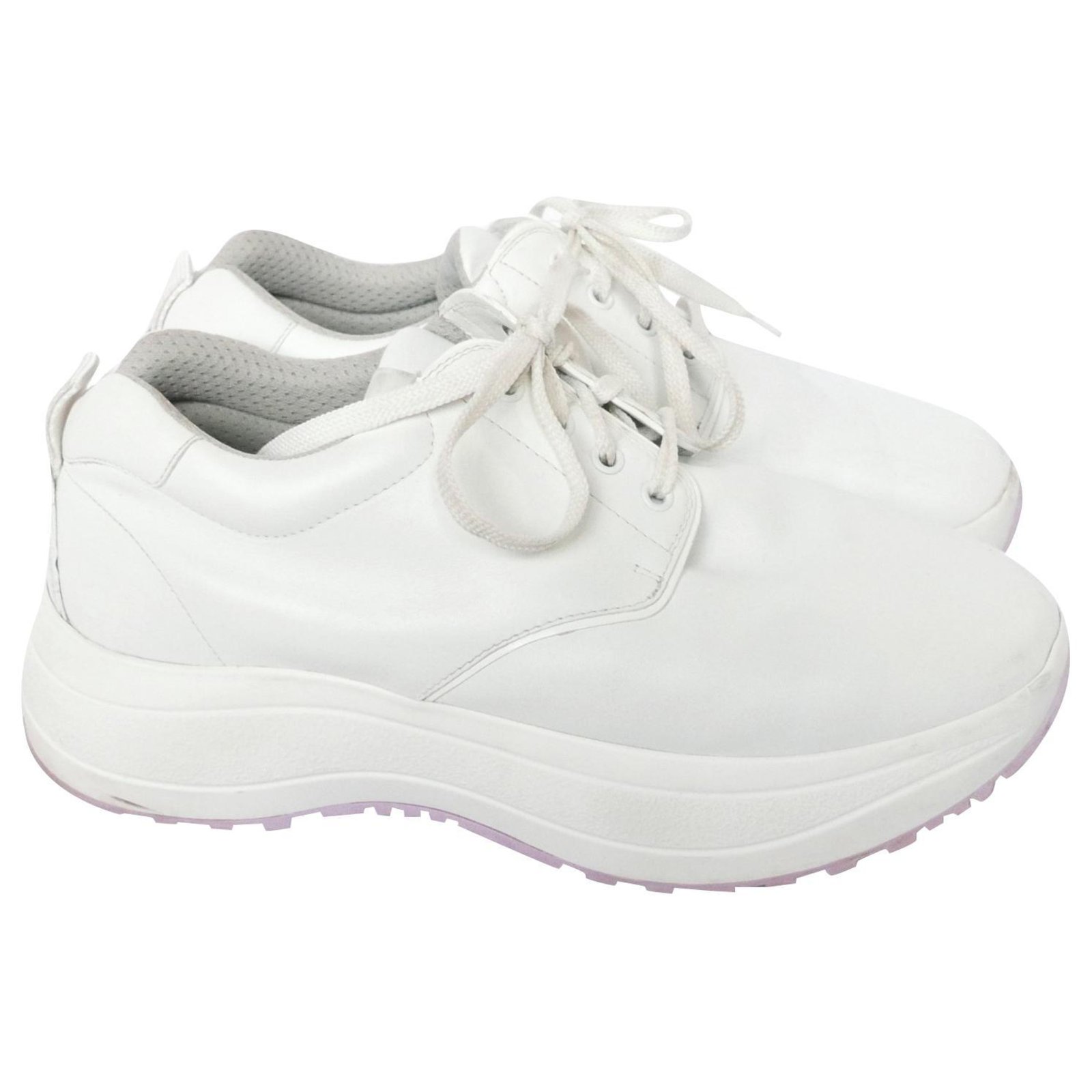 kalk Zealot Let at læse Céline Delivery Sneakers White Leather ref.304894 - Joli Closet