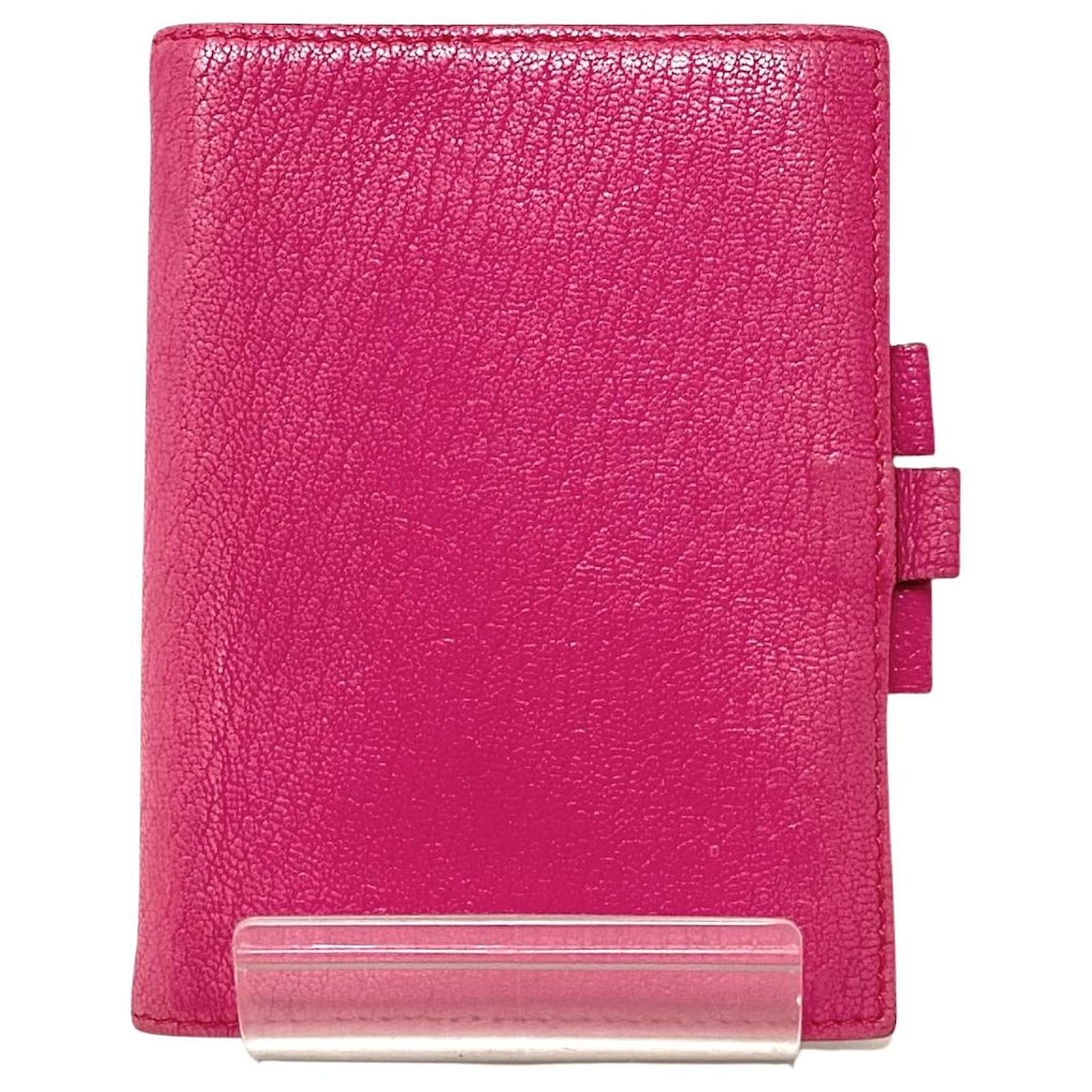 Hermès agenda cover Fuschia Leather ref.305364 Joli Closet