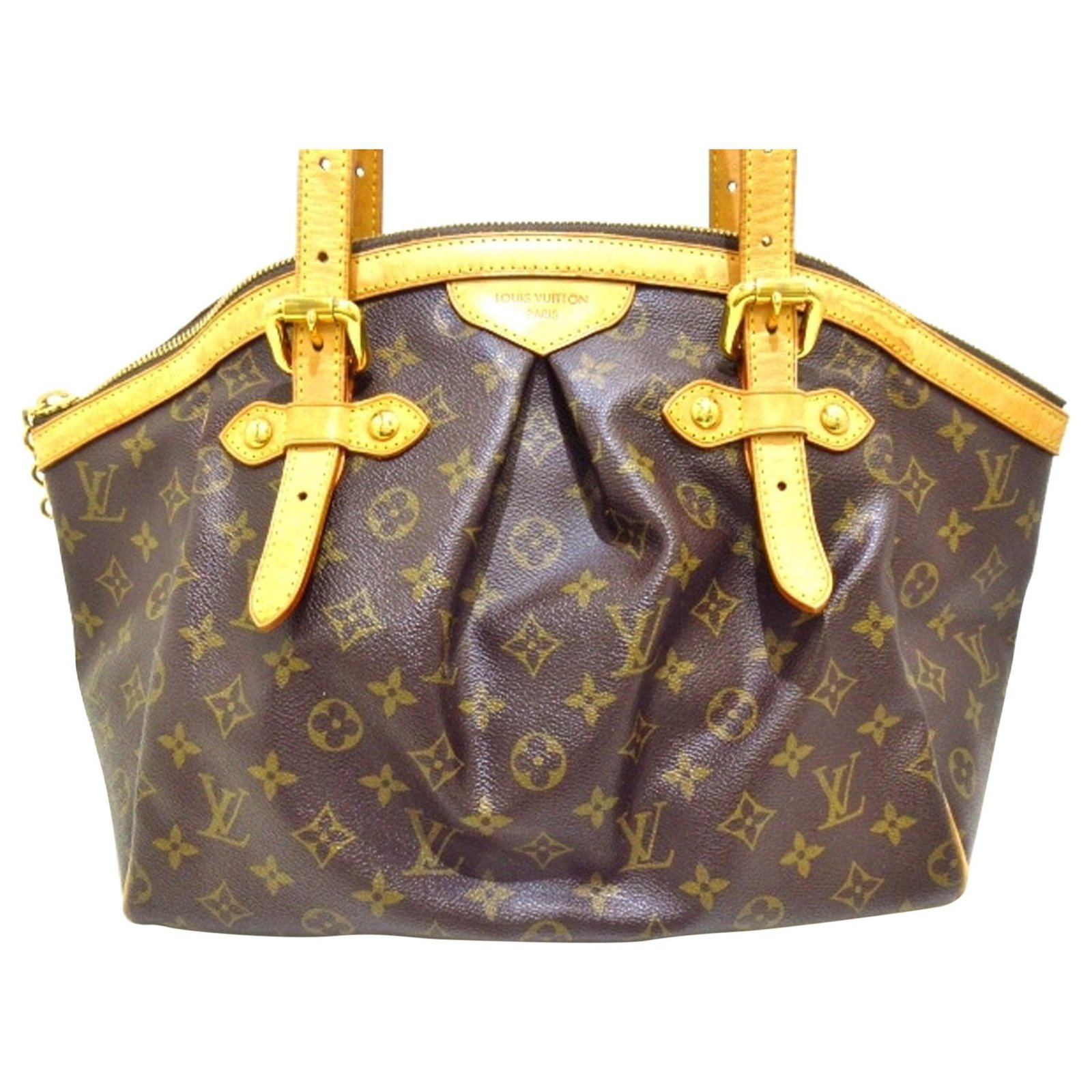 Brown Louis Vuitton Monogram Tivoli GM Handbag