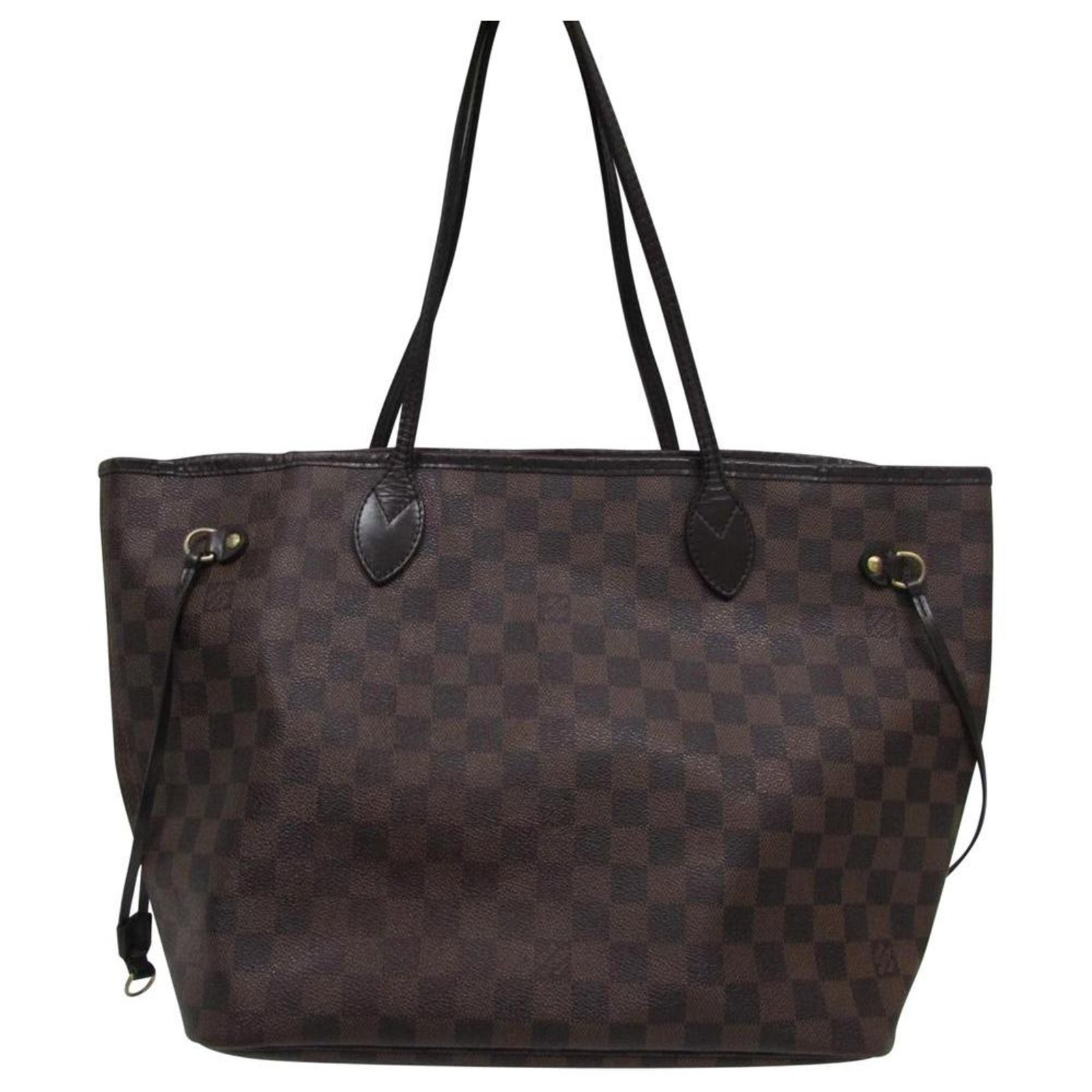 Louis Vuitton Damier Ebene Neverfull Tote Bag