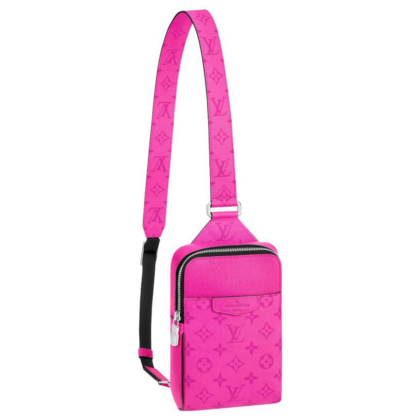 louis vuitton pink sling bag