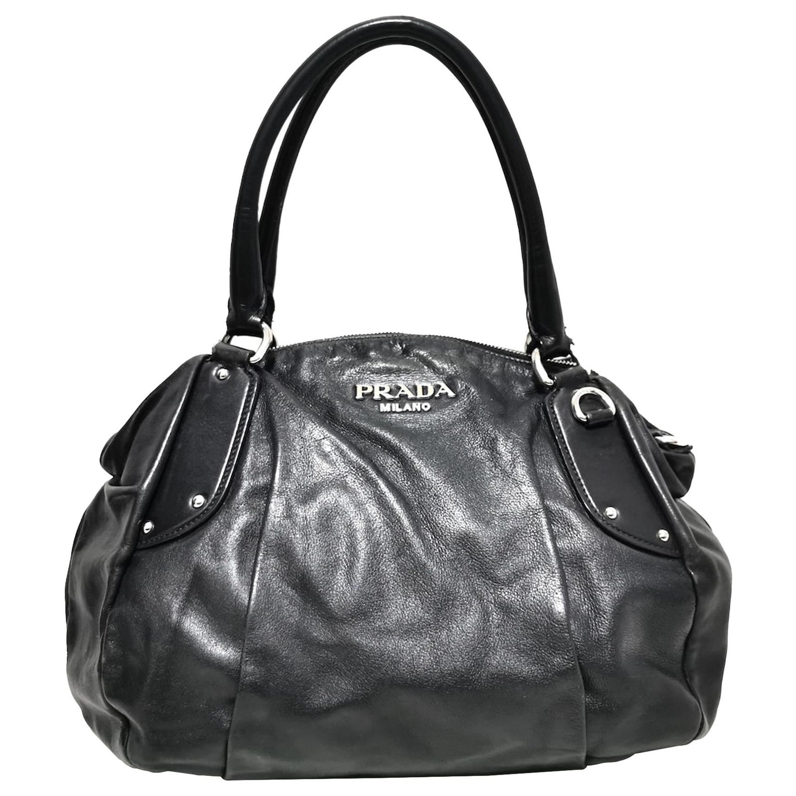 Prada Vitello Daino Leather Tote Bag