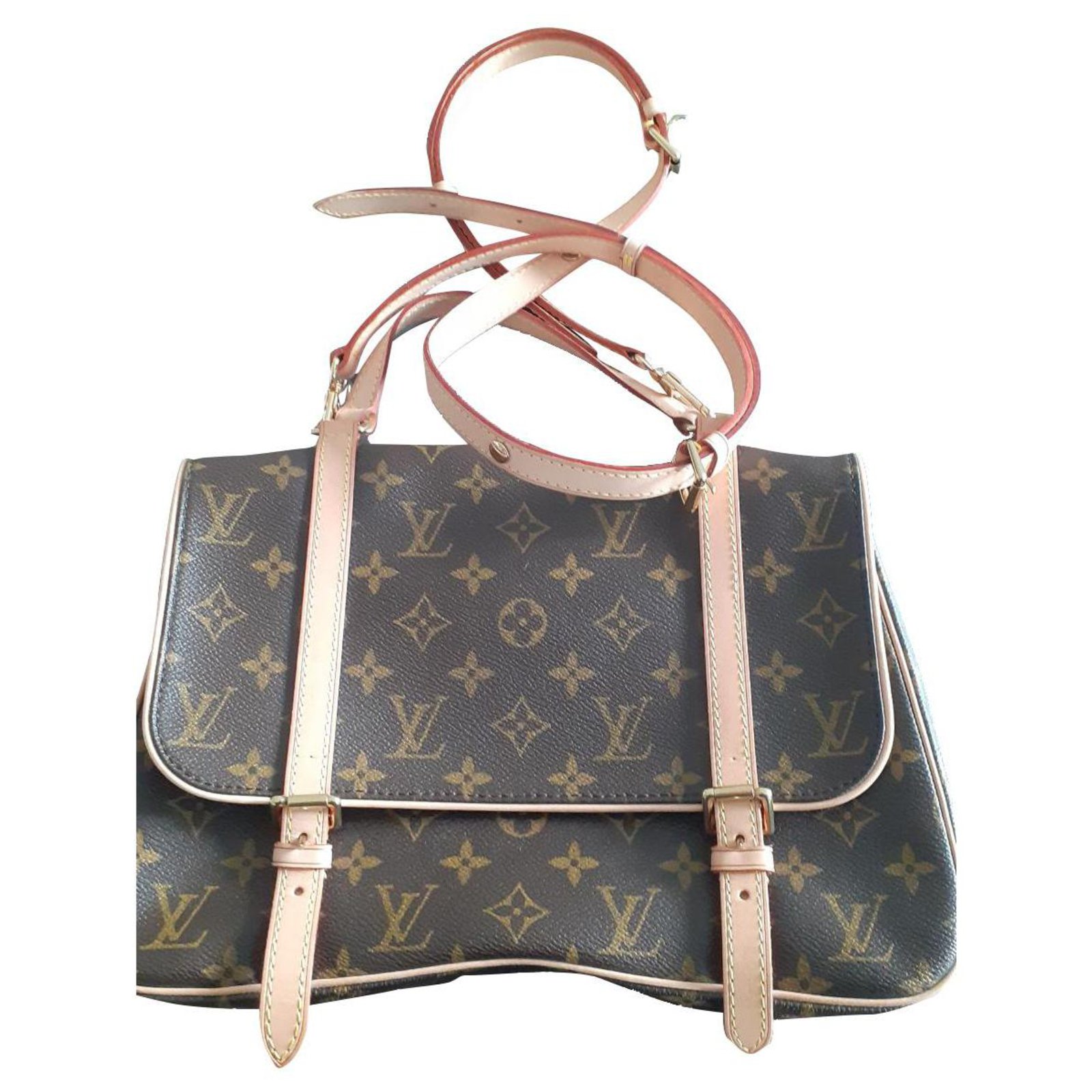 Louis Vuitton Handbags hopscotch monogram canvas crossbody bags Dark brown  Leather ref.307684 - Joli Closet
