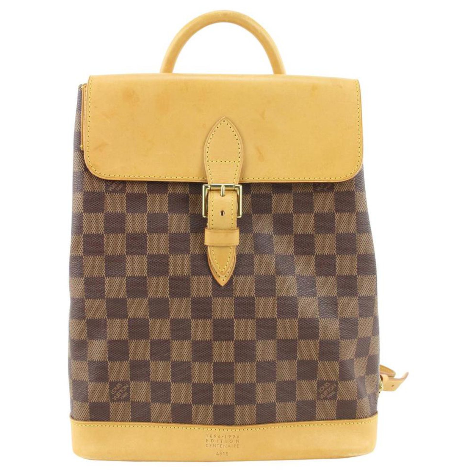 Shop Louis Vuitton MONOGRAM MACASSAR Dean backpack (M45335) by