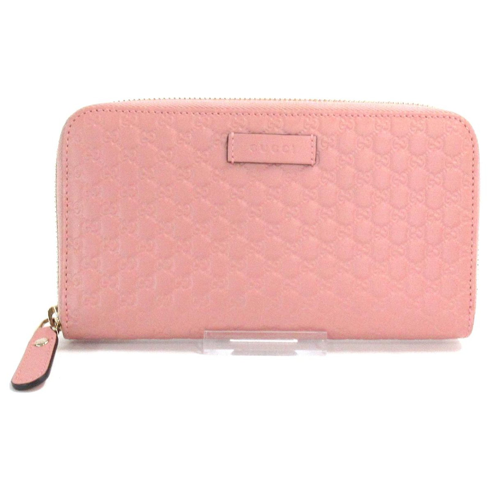 gucci guccissima wallet pink