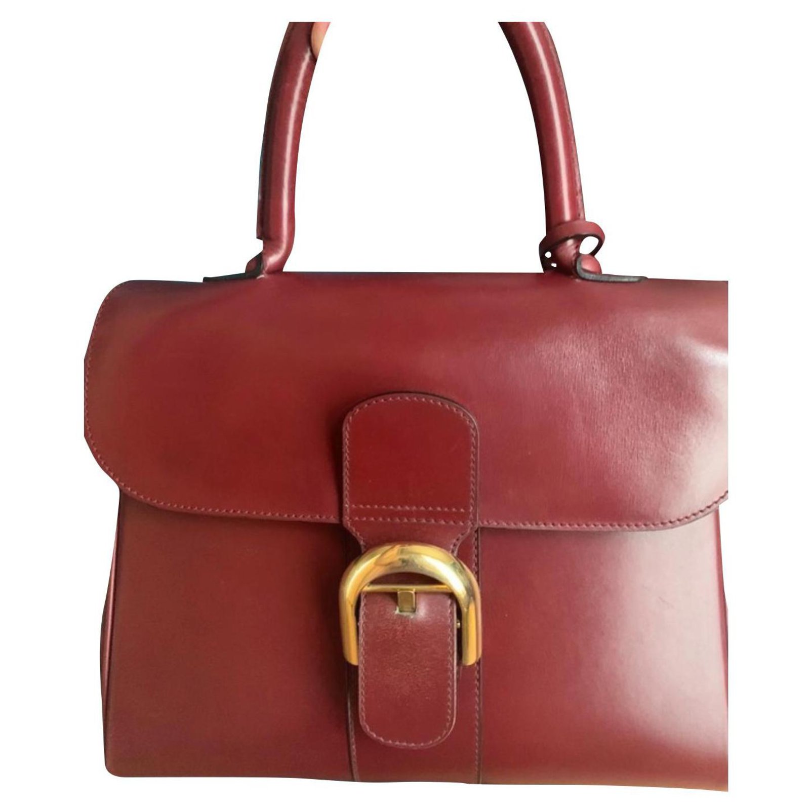 Delvaux, Bags, Vintage Red Delvaux Bag