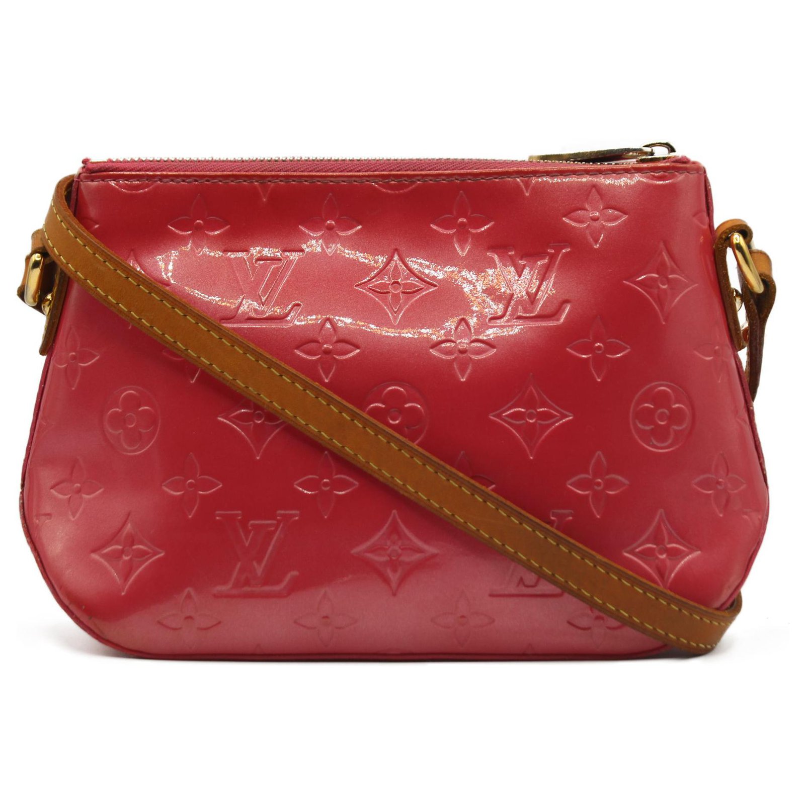 Louis Vuitton Red Patent Crossbody Bag Leather Patent leather ref.309665 -  Joli Closet
