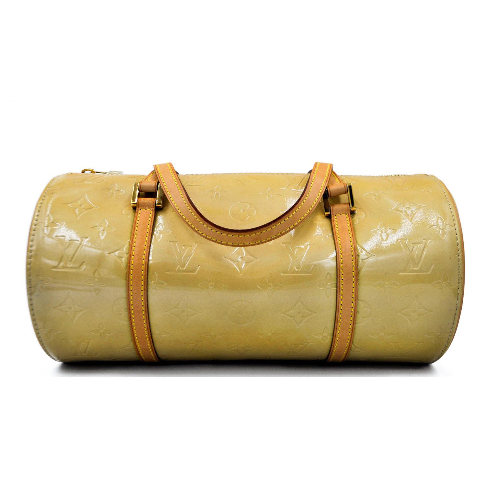 Louis Vuitton Bedford Bag Yellow Leather Patent leather ref.309674