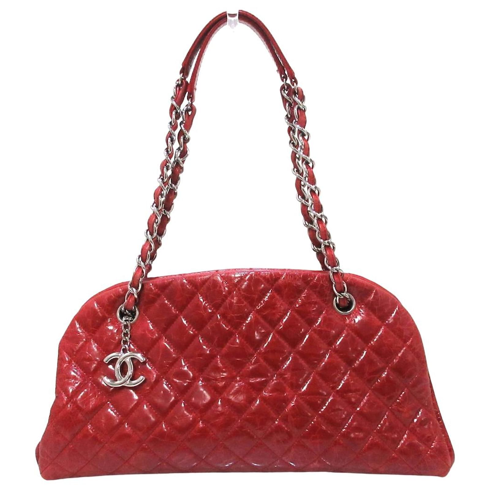 Chanel shoulder bag Red Leather ref.309924 Joli Closet
