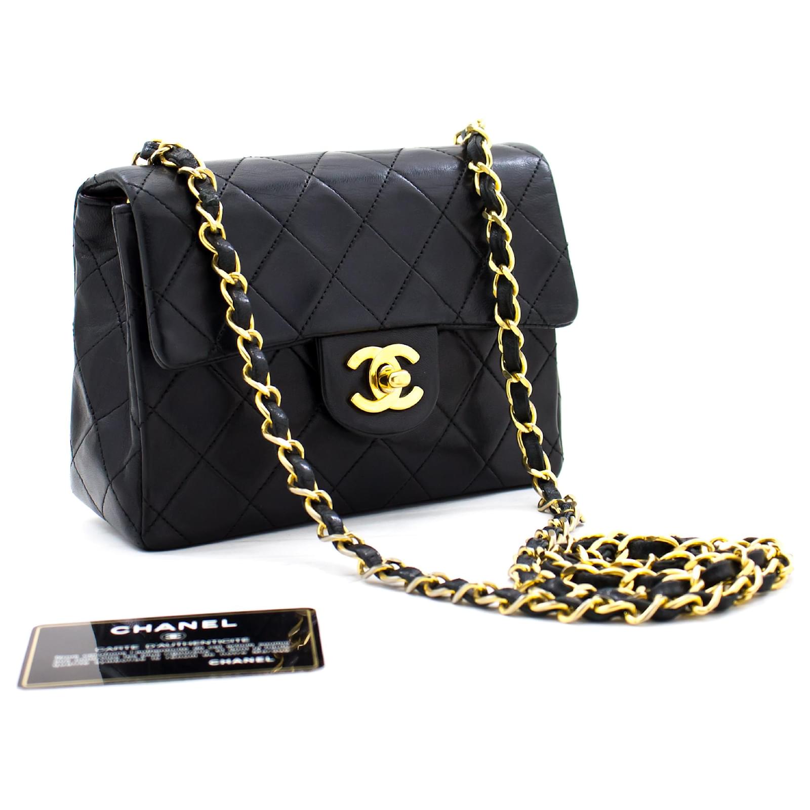 chanel square box bolsa