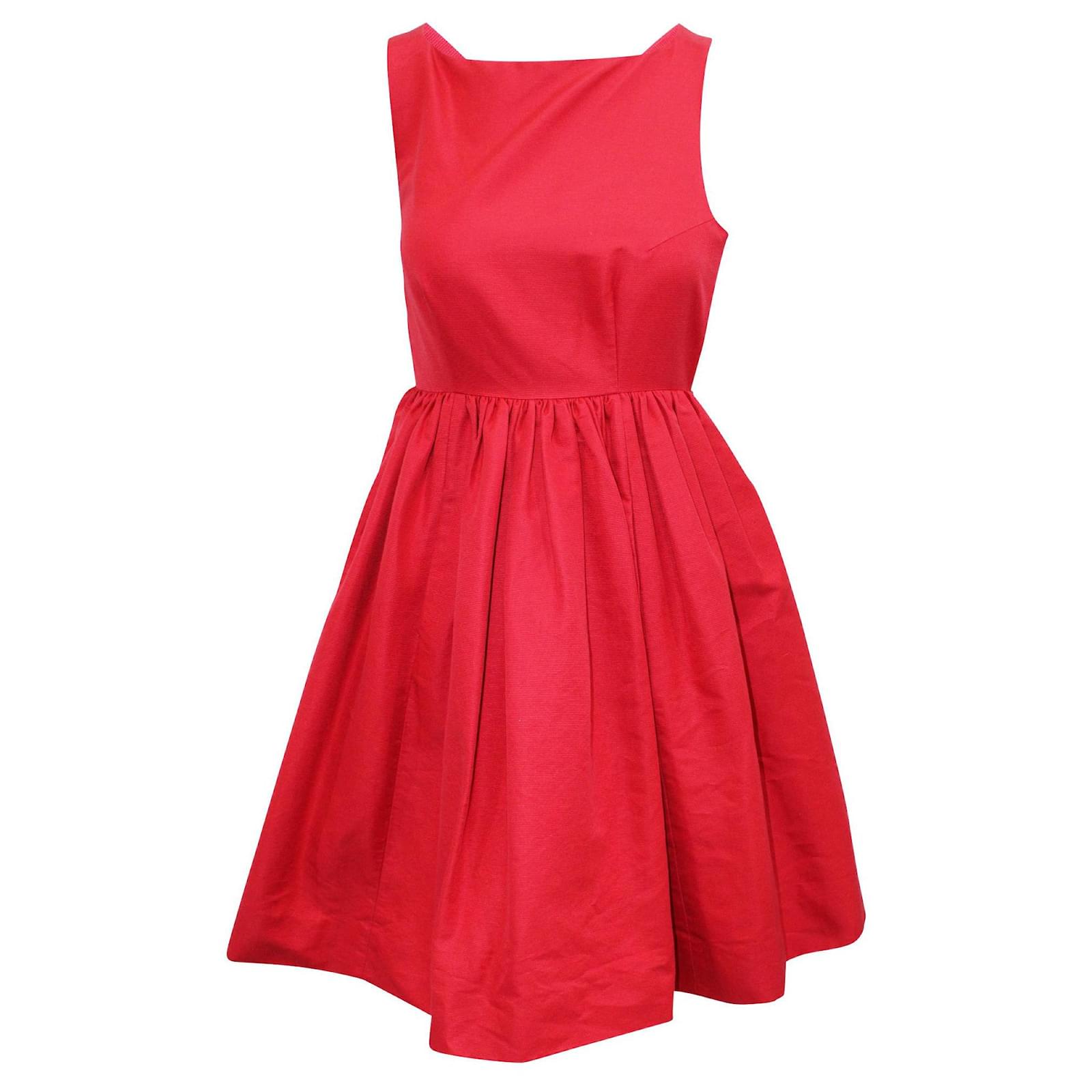 Kate Spade Red Bow Back Dress Kate Spade Red Ribbon Outfit Kate