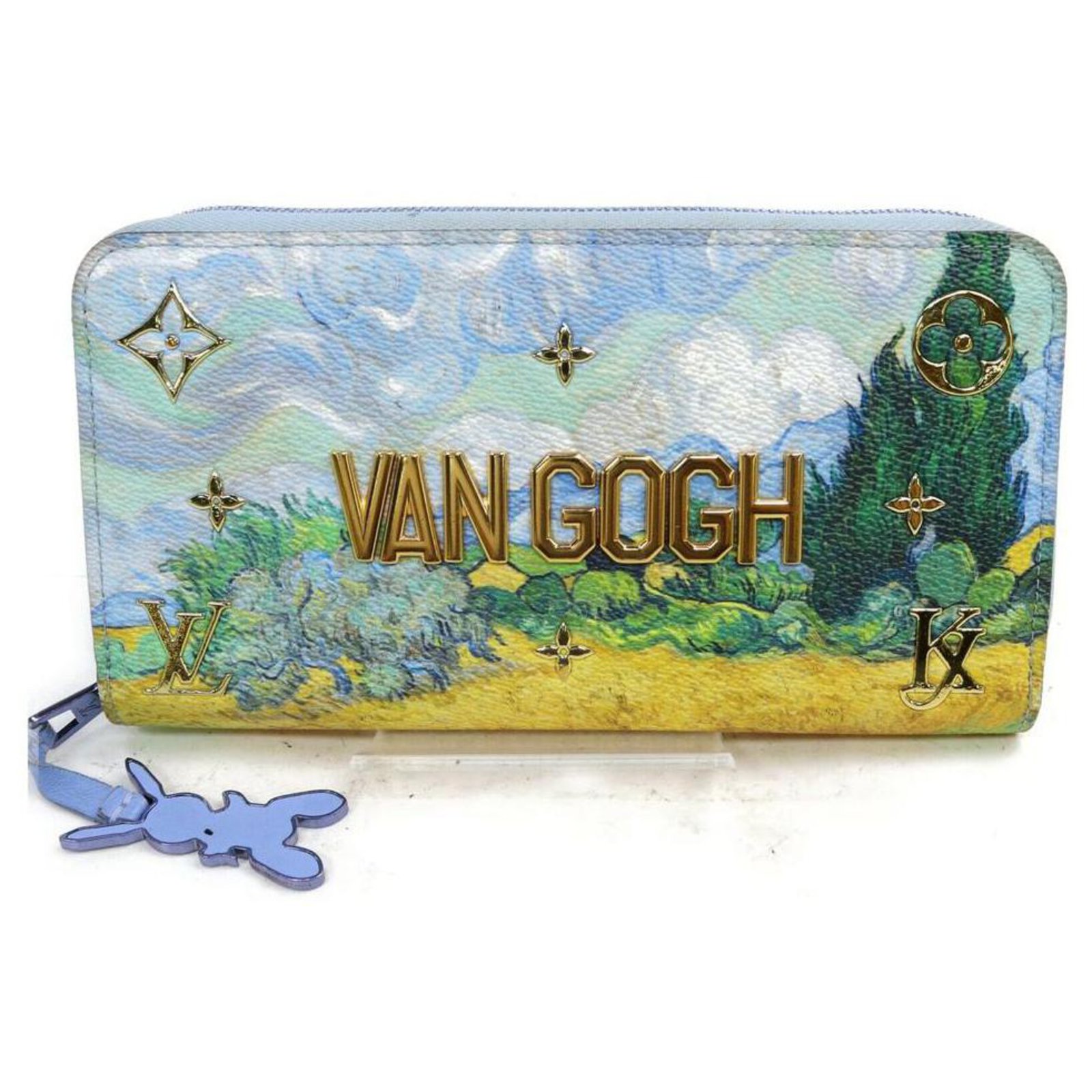 Louis Vuitton Jeff Koons Icons Van Gogh Zippy Wallet Zip Around