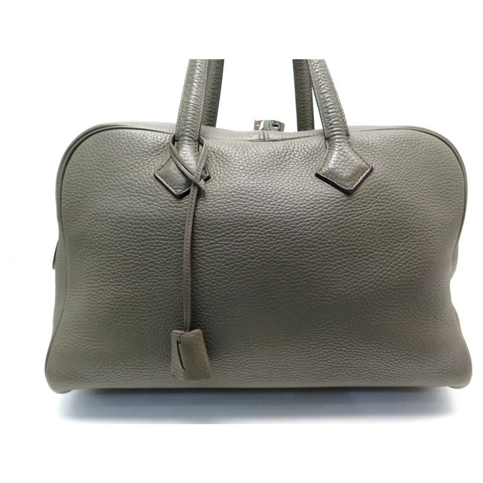 NUOVA BORSA A MANO HERMES VICTORIA 35 BORSA A MANO IN PELLE TAGLIO SEME