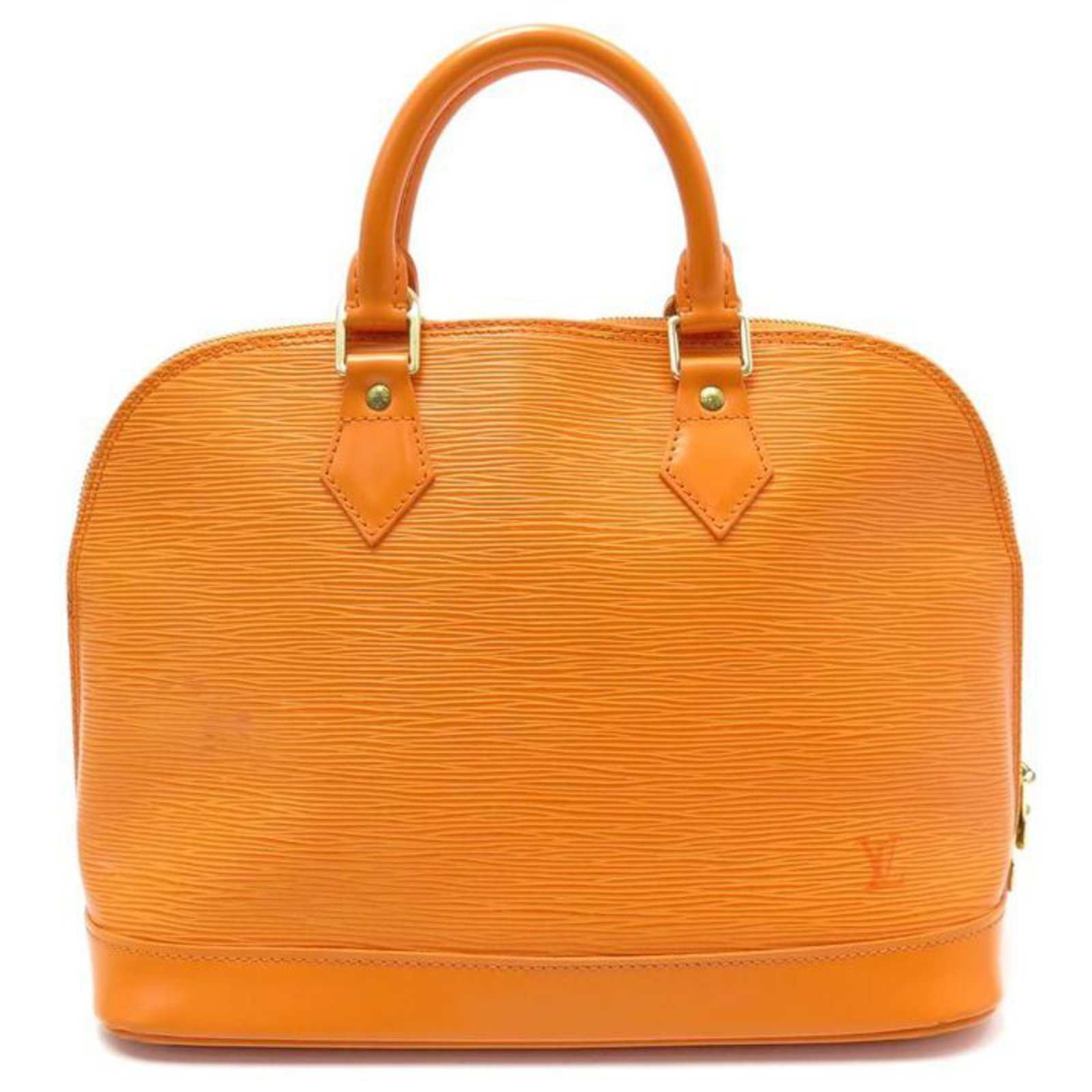 Louis Vuitton Alma BB Epi Orange SHW