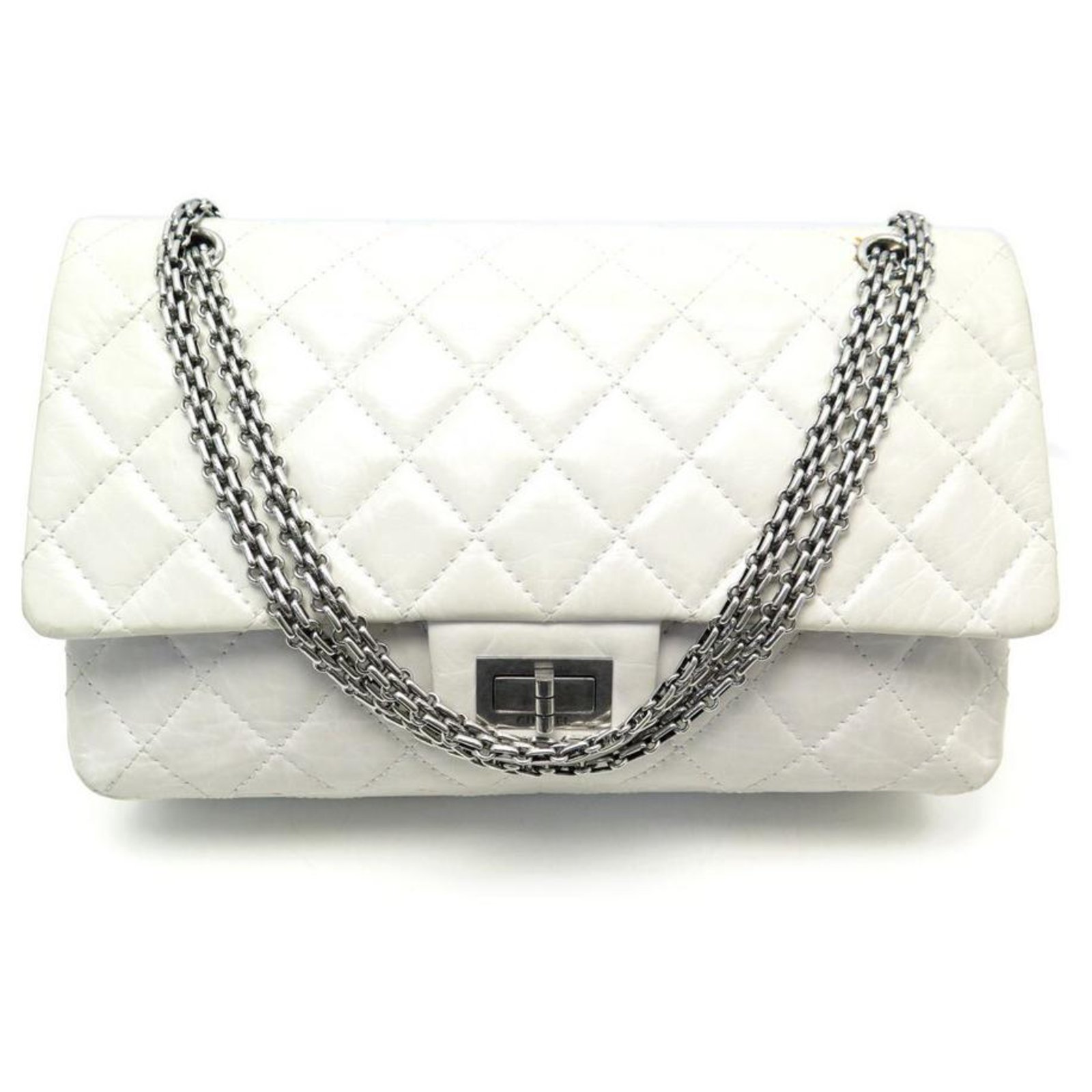 Chanel Small Flap with Chain/Leather Strap - CHANEL/CAMBON detail For Sale  at 1stDibs