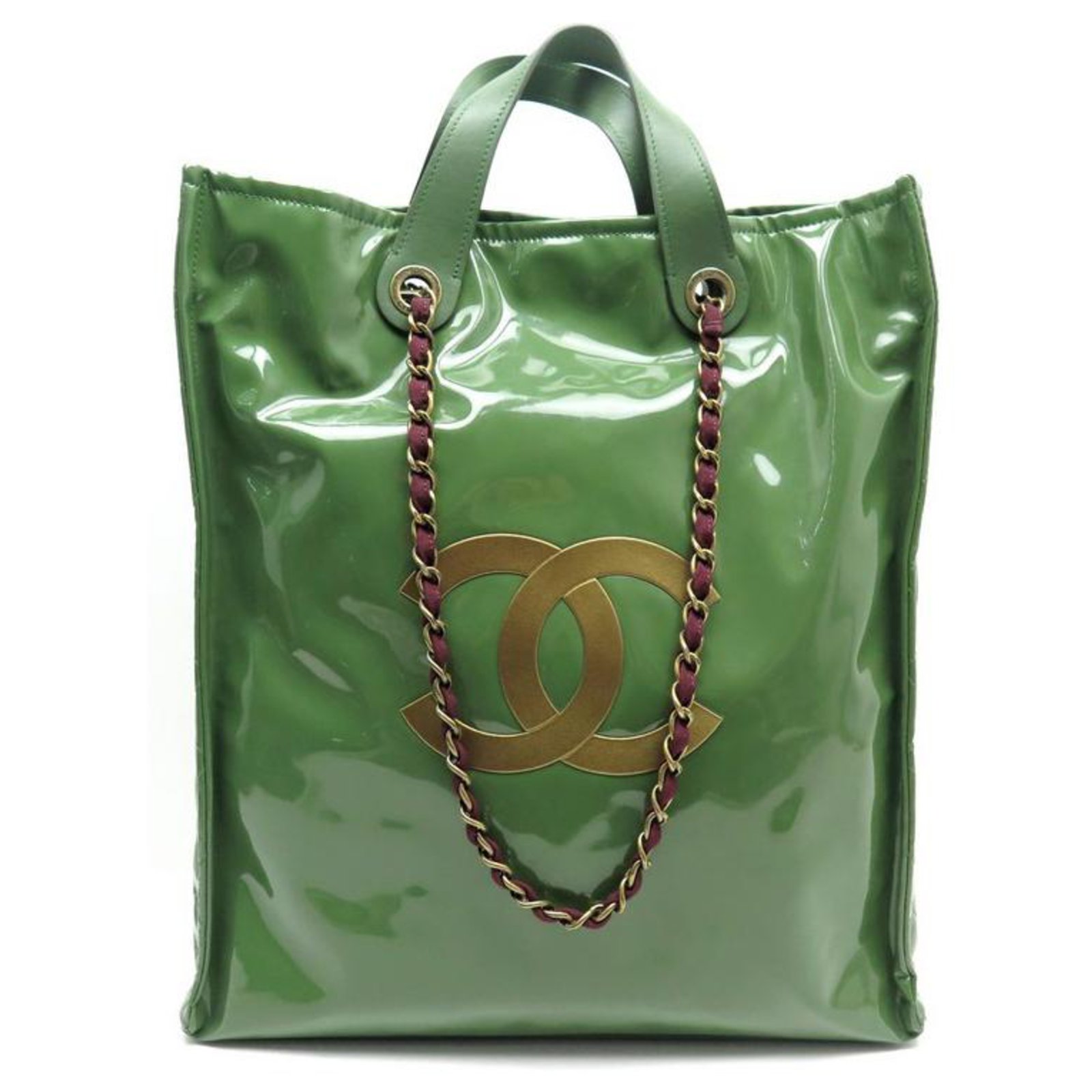 Chanel Olive Green Grained Calfskin Small Neo Executive Tote Gold Hardware,  2017 Available For Immediate Sale At Sotheby's