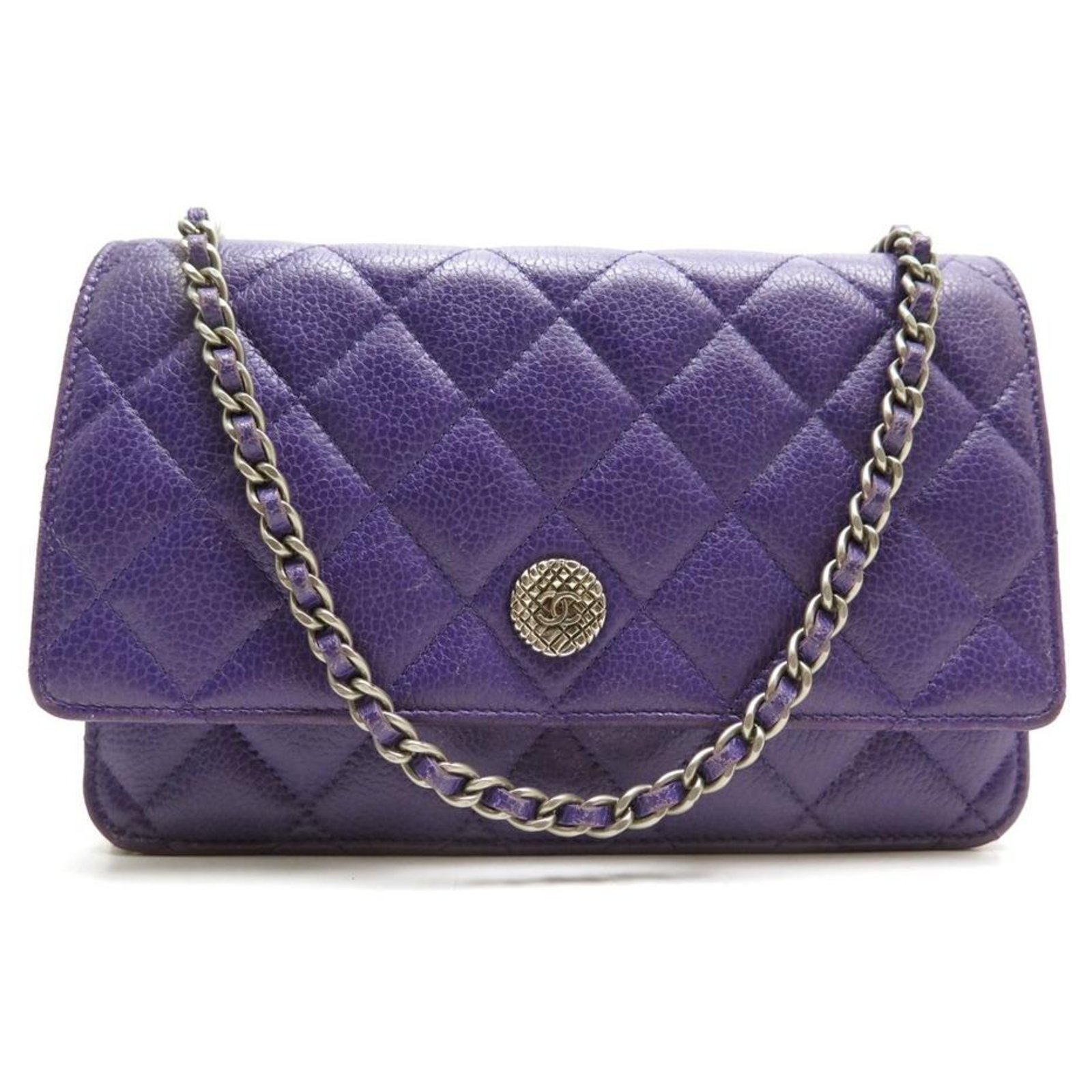 violet chanel bolsa