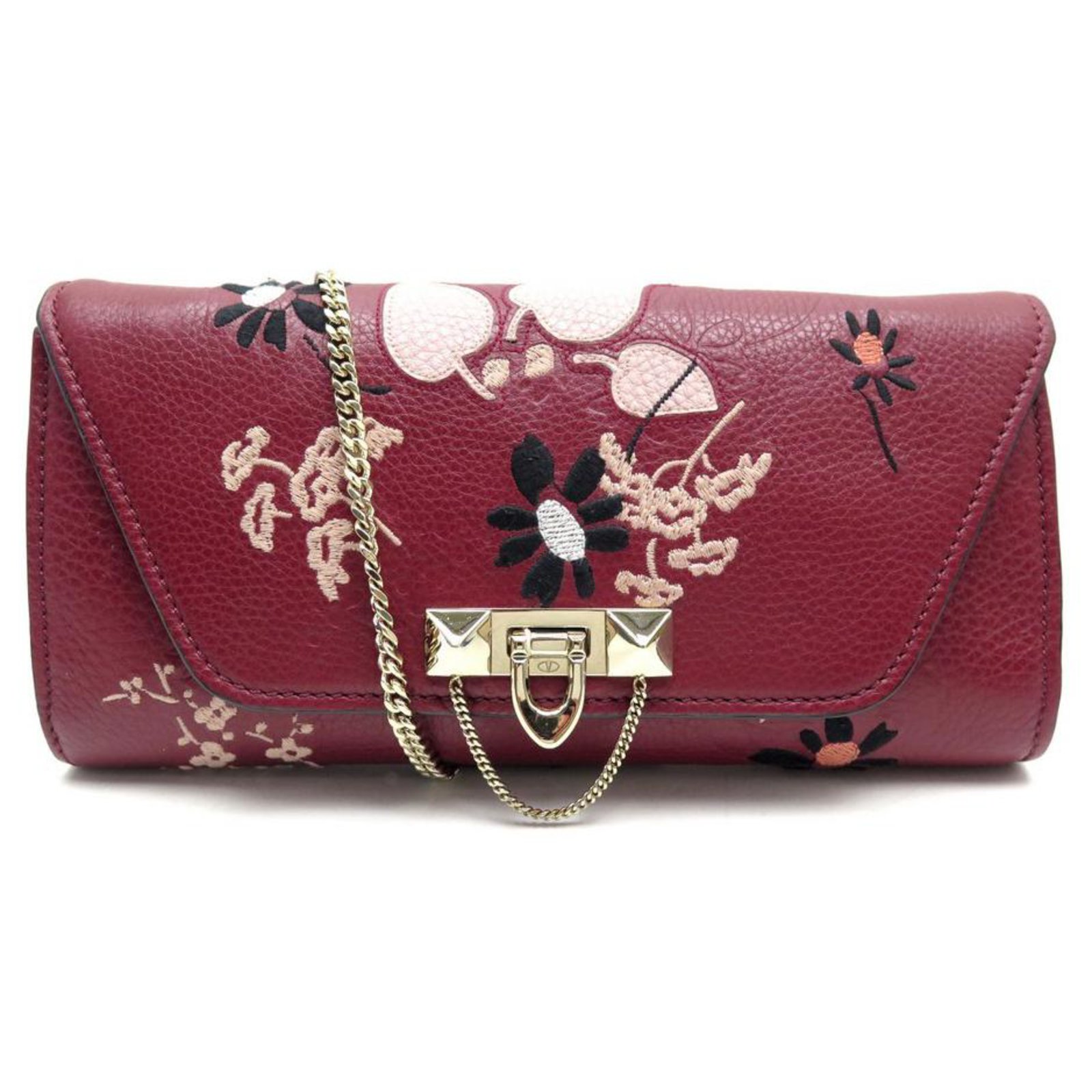 valentino demilune clutch