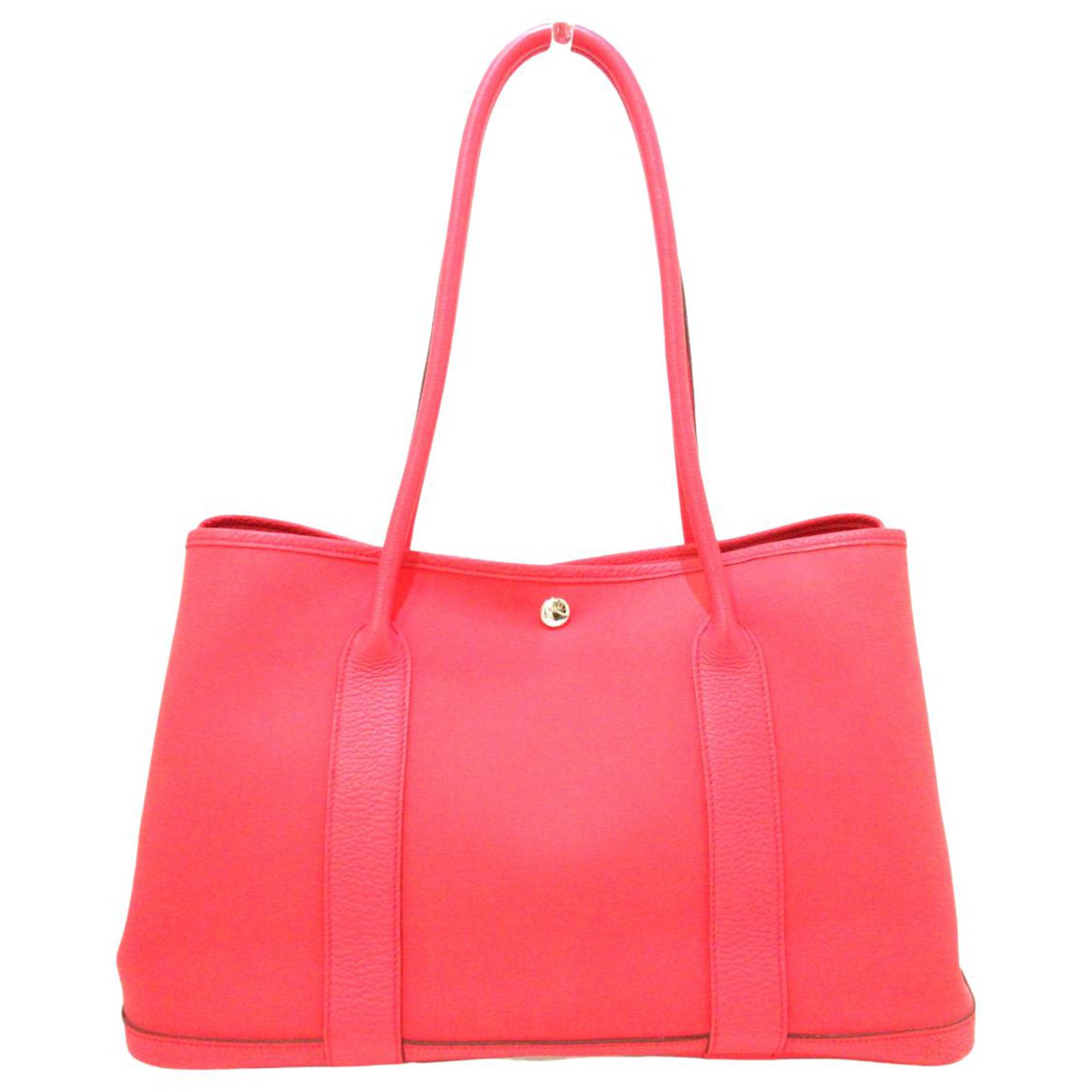 Hermès Garden Party Pink Leather ref.316293 - Joli Closet