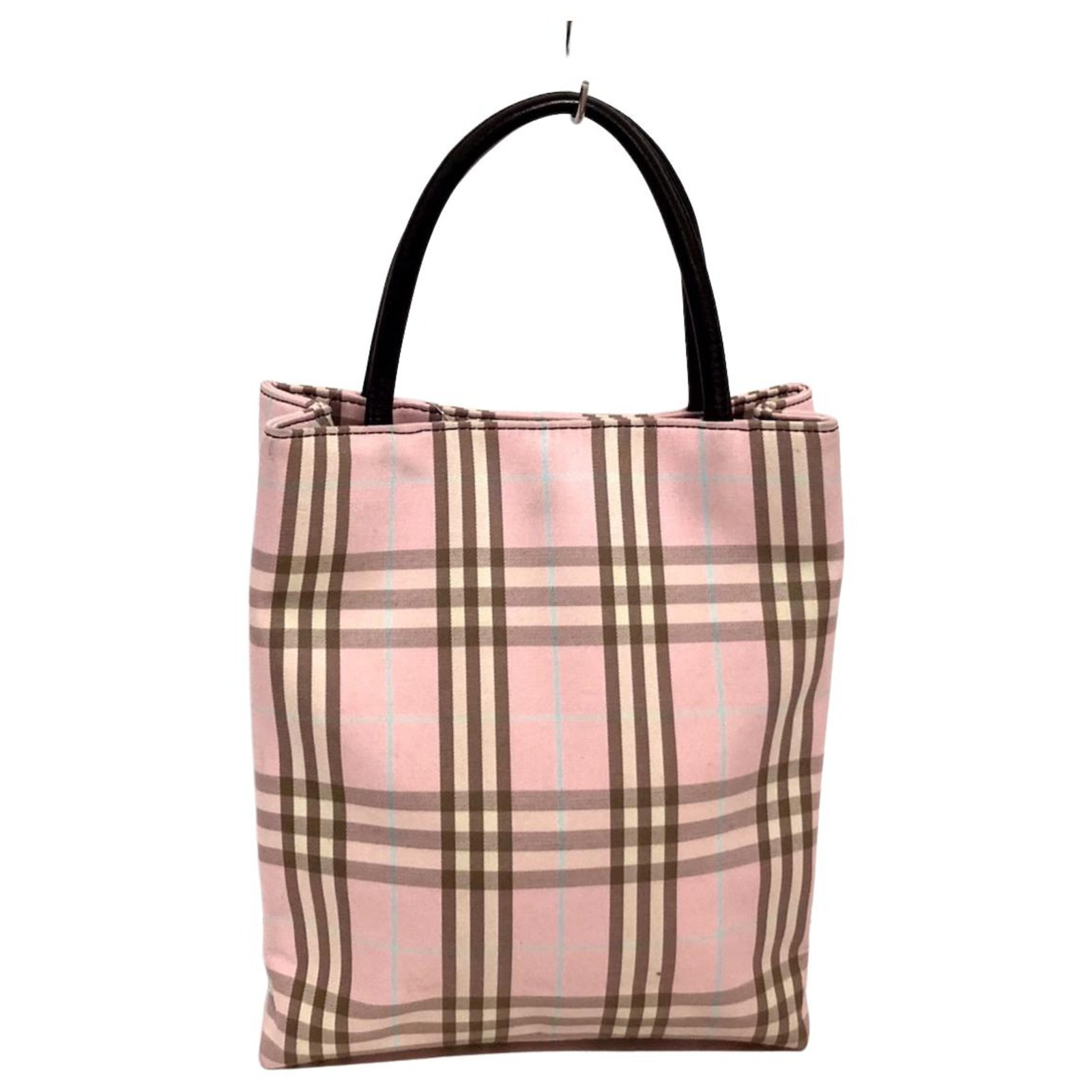 Burberry tote bag Pink Leather ref.312317 - Joli Closet