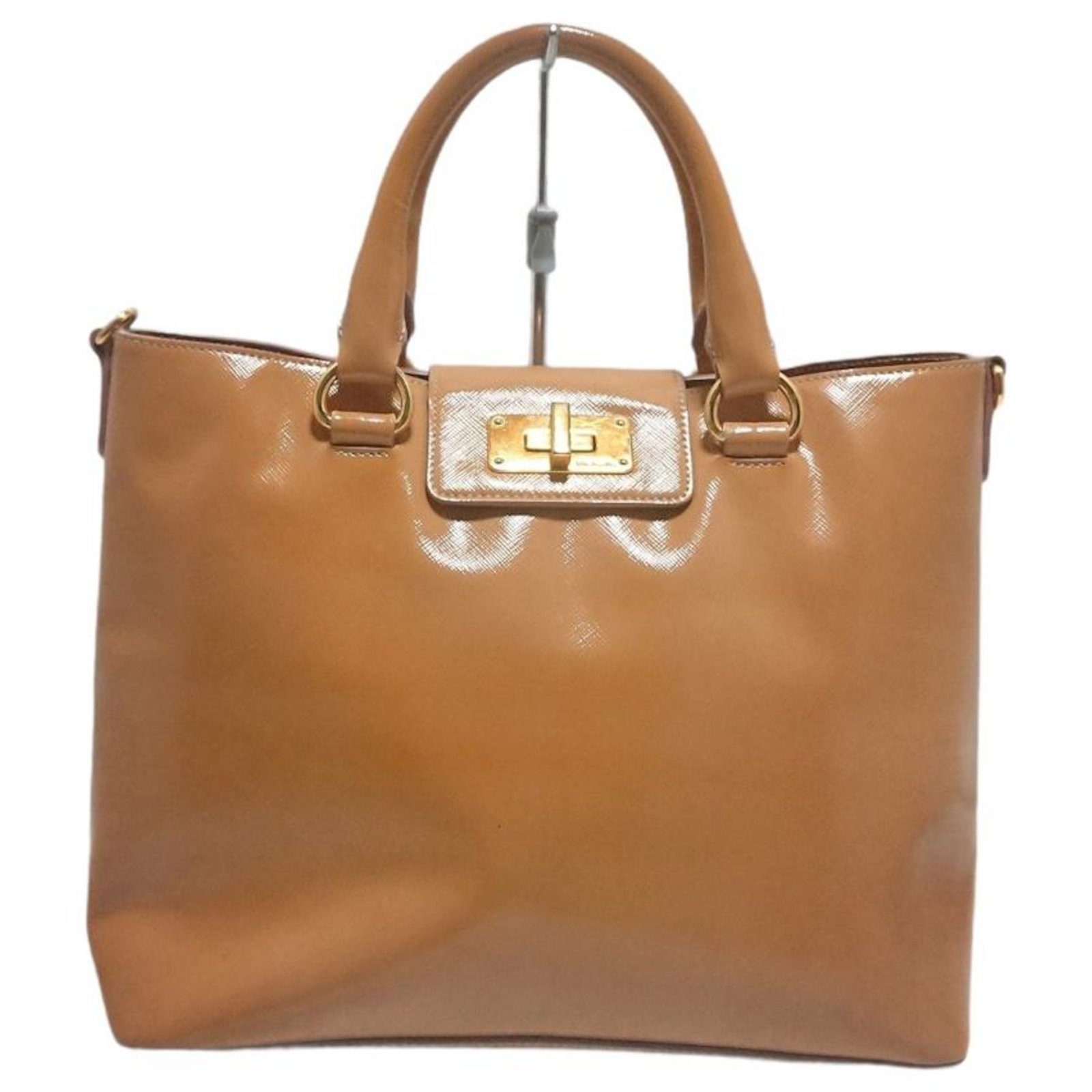 Brown Prada Leather Key Case – Designer Revival
