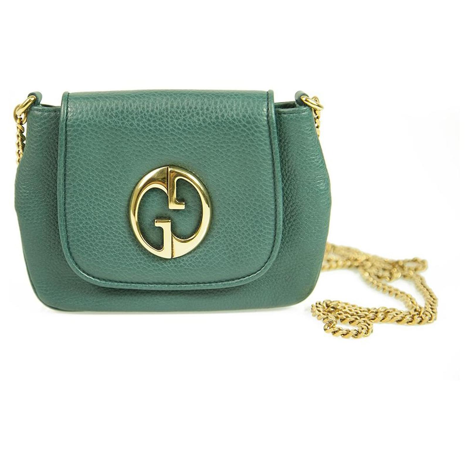 gucci emerald green bolsa
