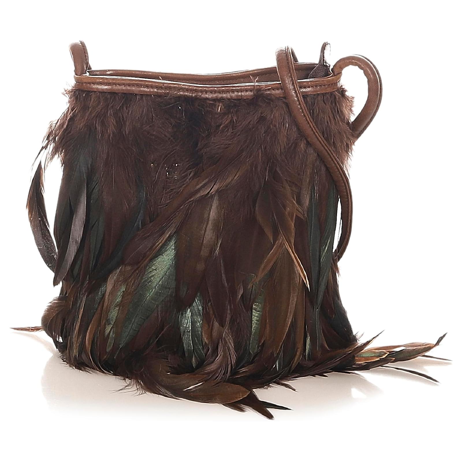 feather bolsa