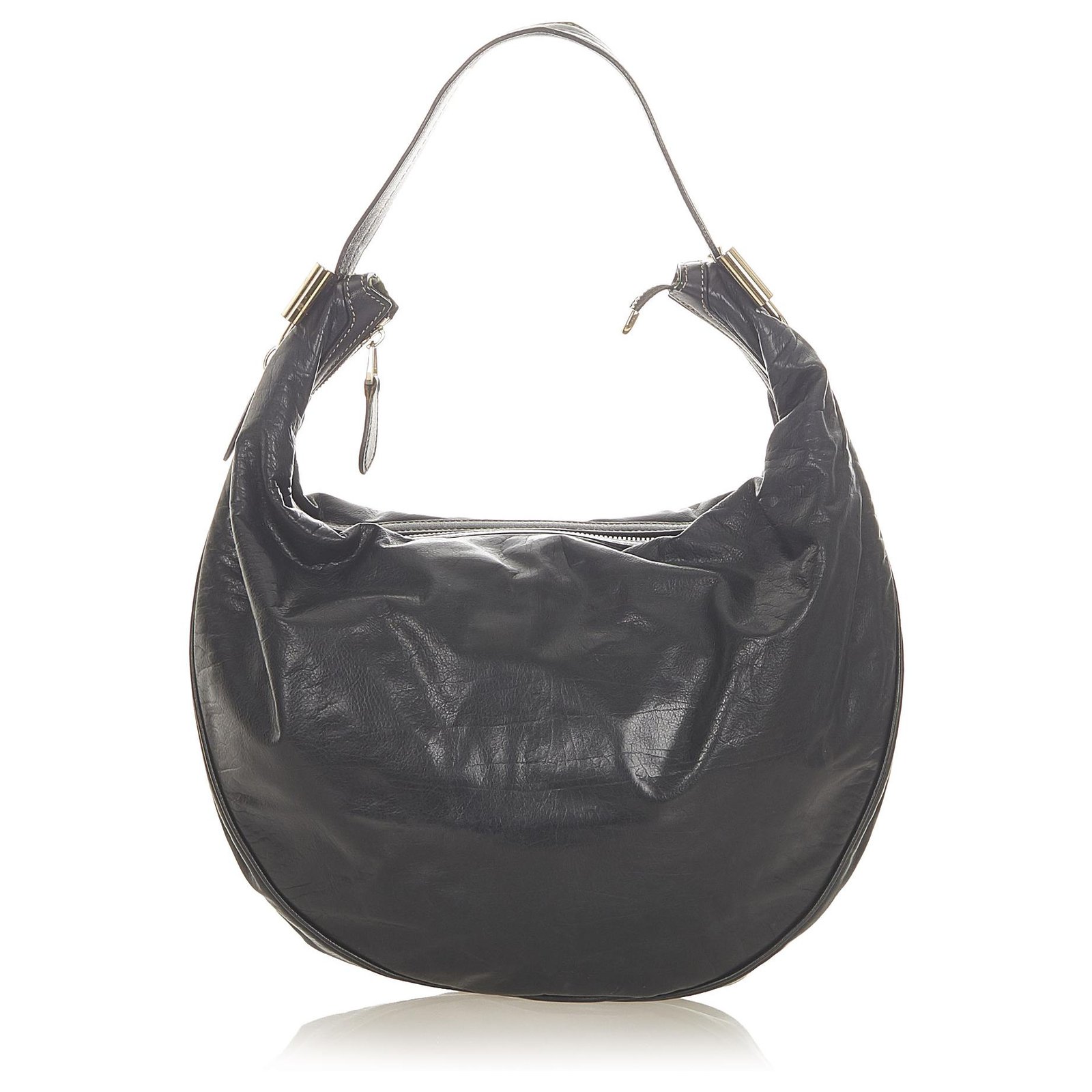 gucci black hobo purse