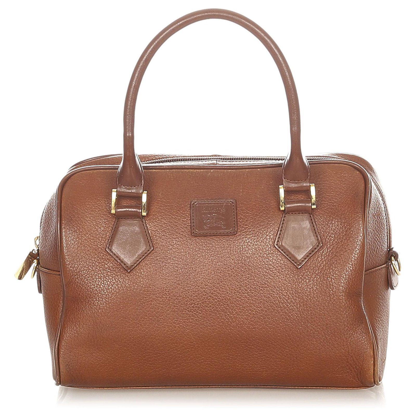 Burberry brown leather purse online