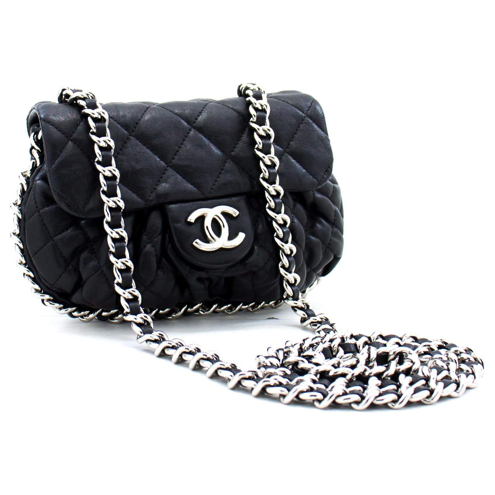 CHANEL, Bags, Chanel Chain Around Messenger Cross Body Bag