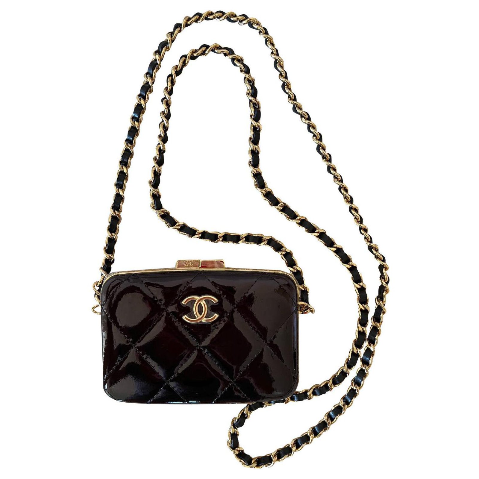 Leather crossbody bag Chanel Black in Leather - 32164869