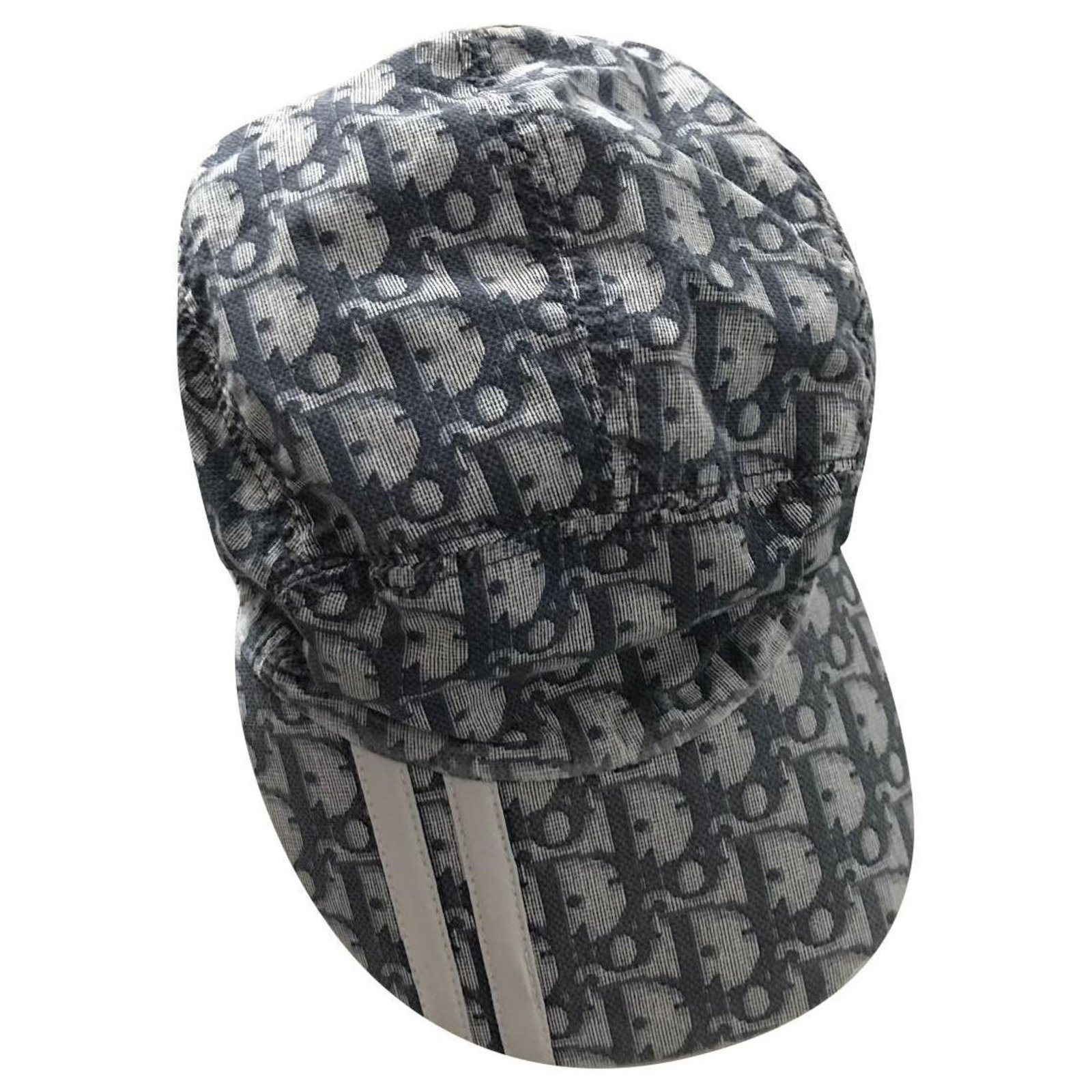 Dior Oblique Dior Hat 2021 Dior Hats White Blue Cloth Joli Closet