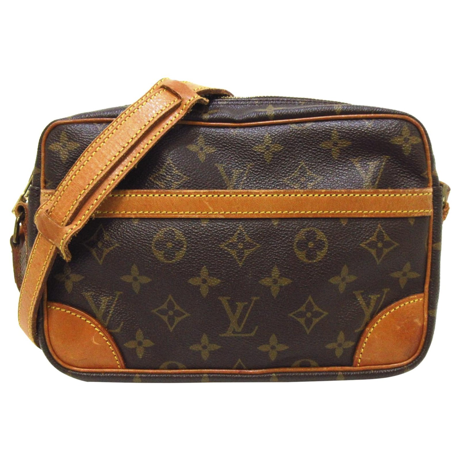 Louis Vuitton Monogram Canvas TROCADERO 24 Shoulder Crossbody Bag