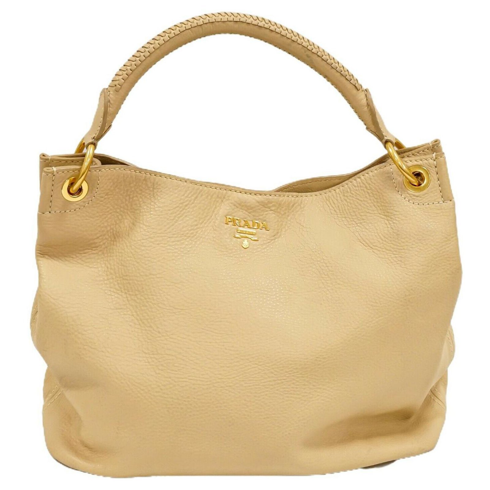 beige prada shoulder bag