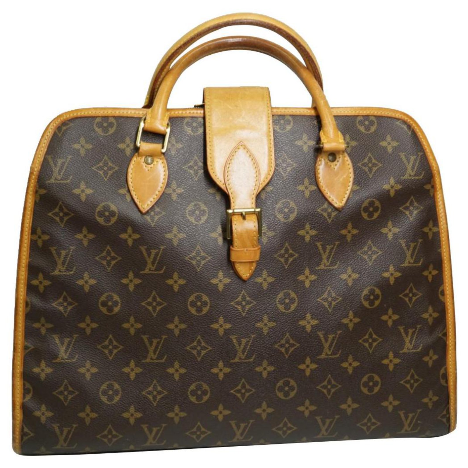 Louis Vuitton Rivoli Soft Briefcase Monogram Canvas - ShopStyle Clutches